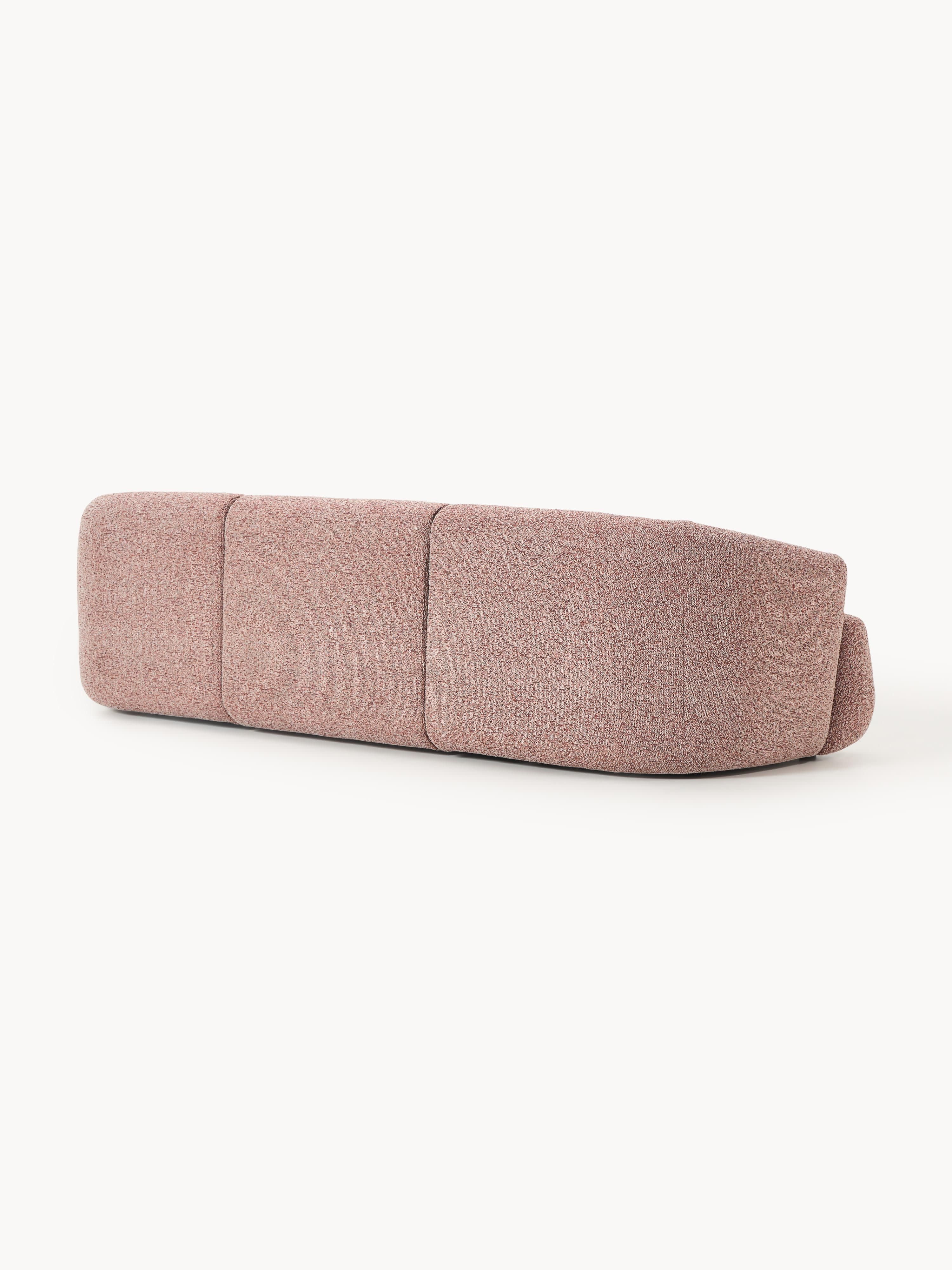 Modulares Bouclé-Sofa Sofia (3-Sitzer)
