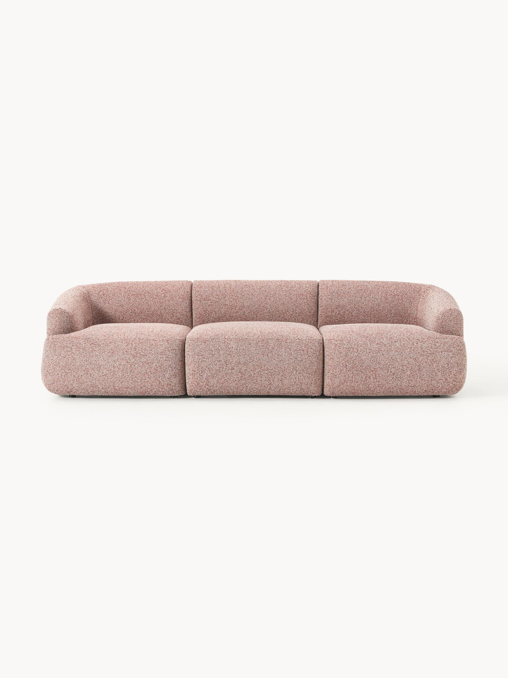 Galeriebild 1 - Modulares Bouclé-Sofa Sofia (3-Sitzer)