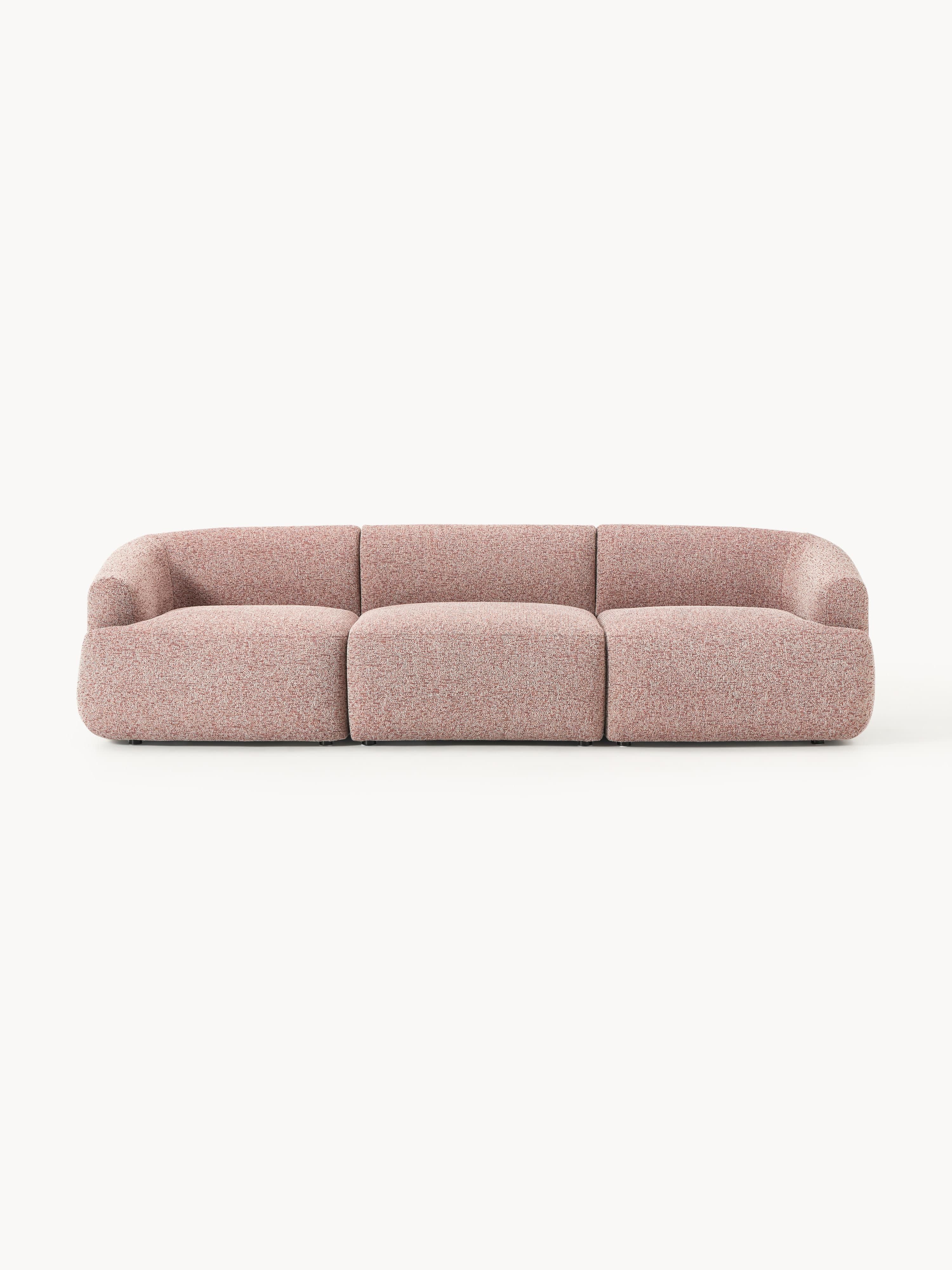 Galeriebild 1 - Modulares Bouclé-Sofa Sofia (3-Sitzer)