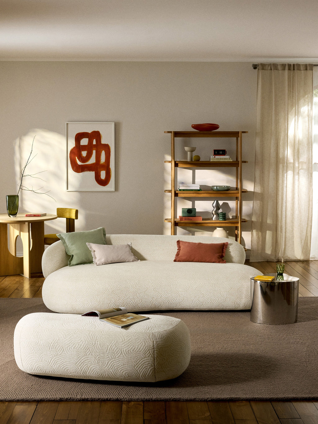 XL Sofa-Hocker Alba