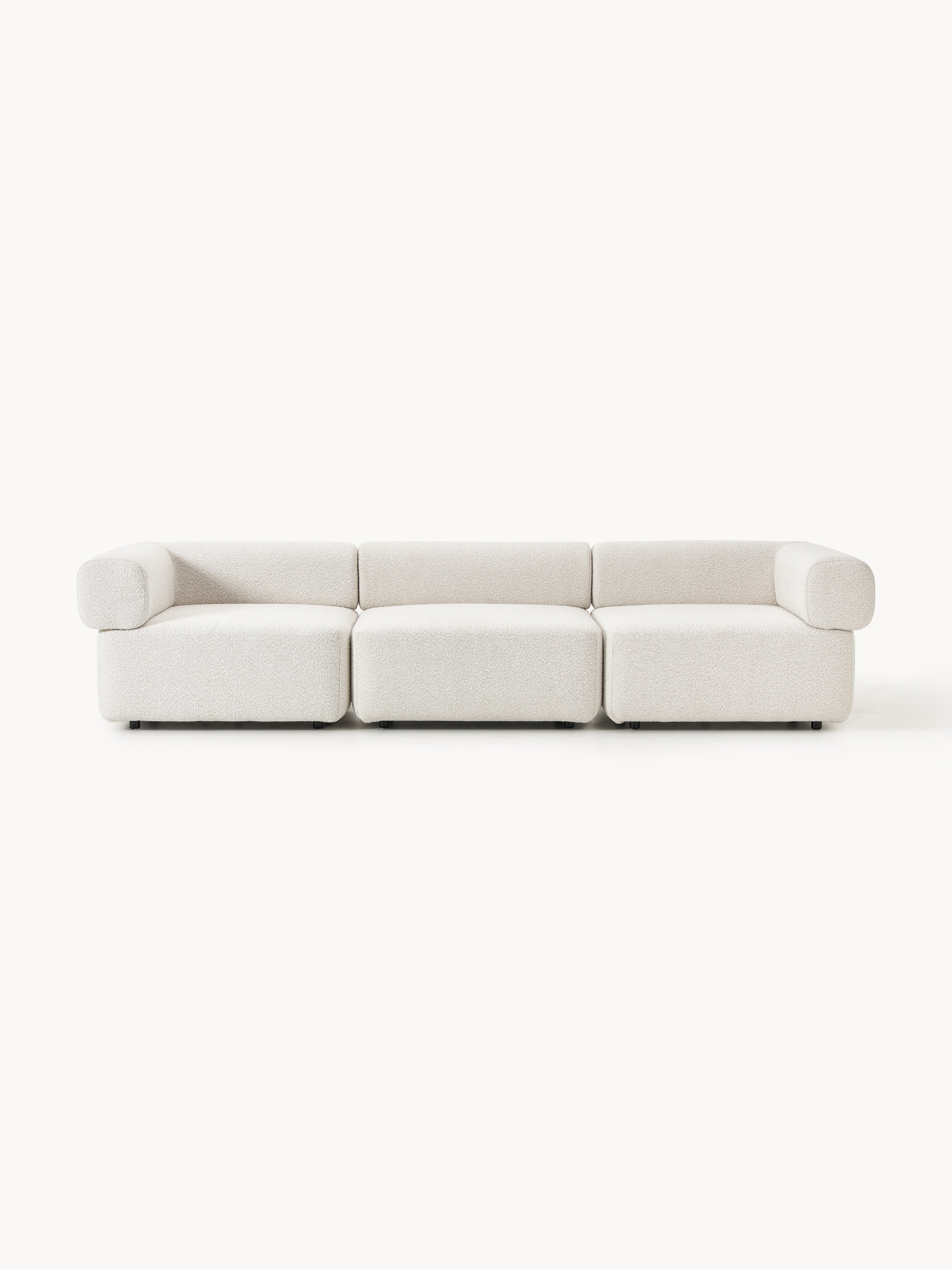 Galeriebild 1 - Bouclé-Modulares Sofa Anton (4-Sitzer)