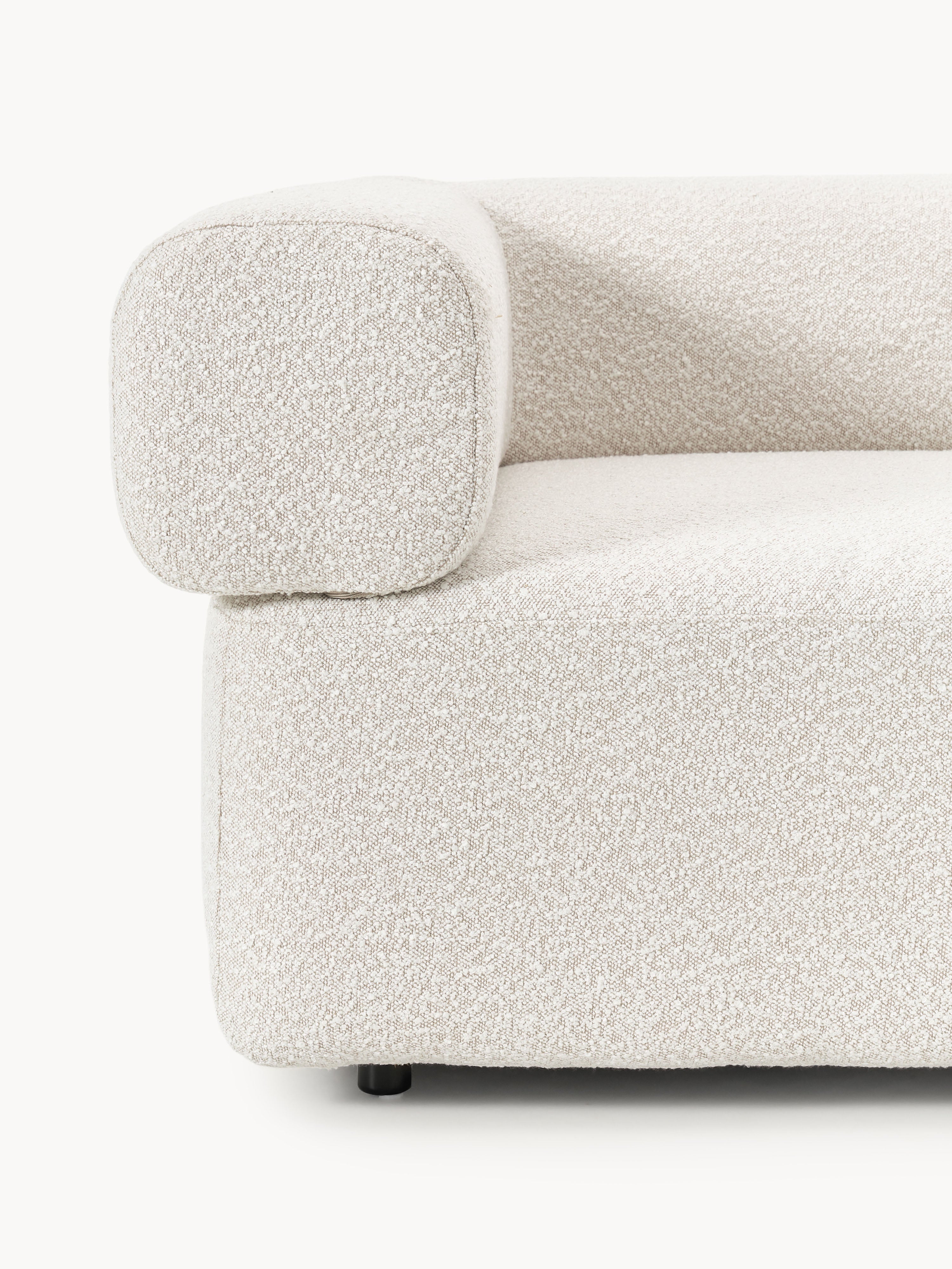 Bouclé-Modulares Sofa Anton (4-Sitzer)