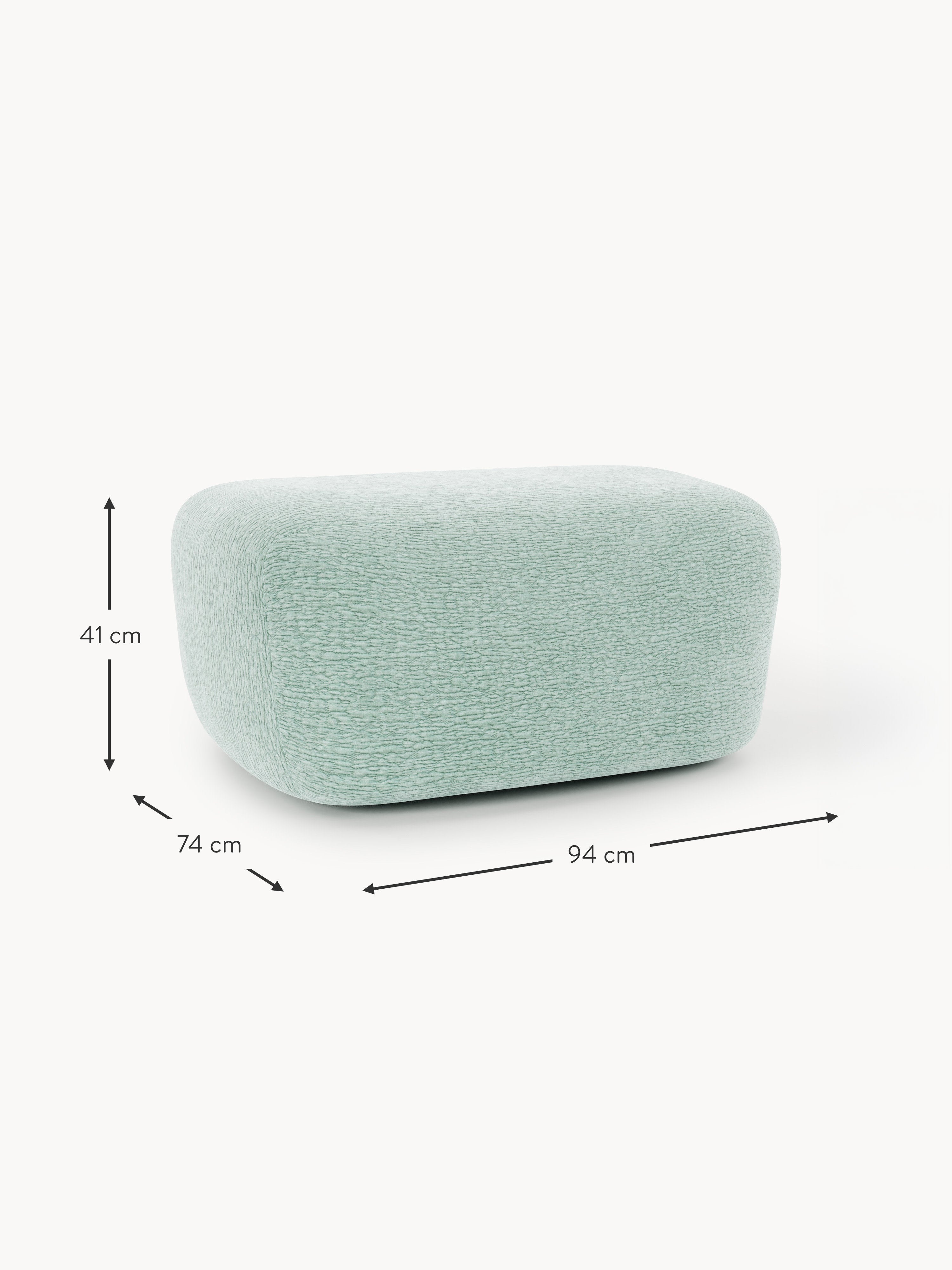 Großer Sofa-Hocker Wolke