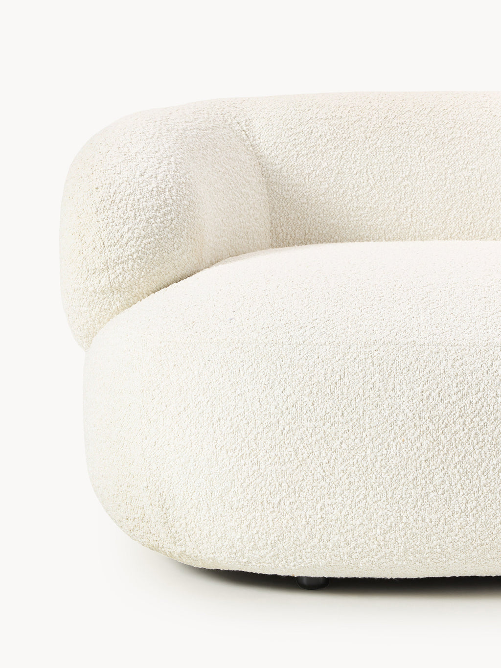Bouclé-Sofa Alba (4-Sitzer)