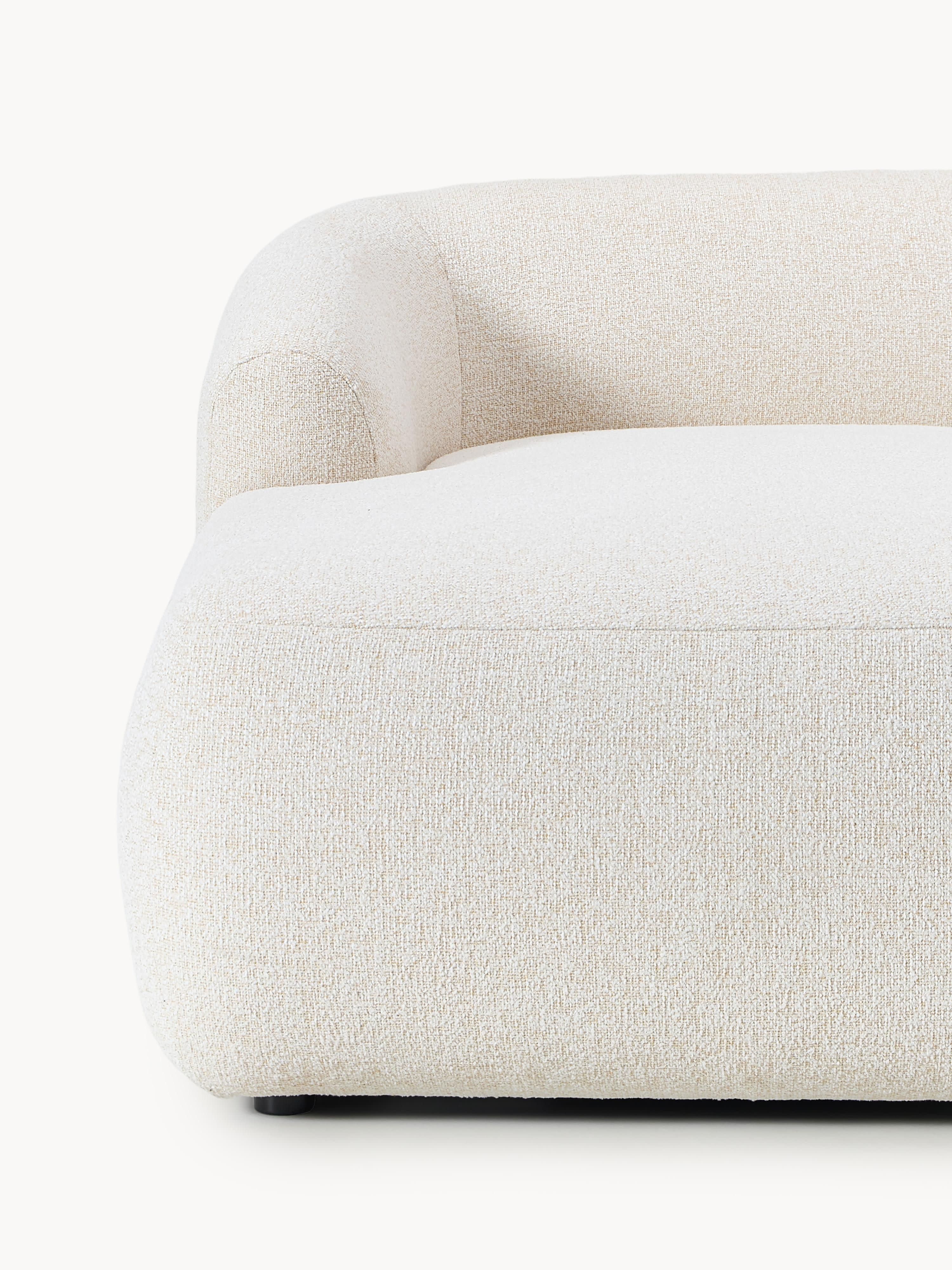 Modulares Bouclé-Ecksofa Sofia (3-Sitzer)