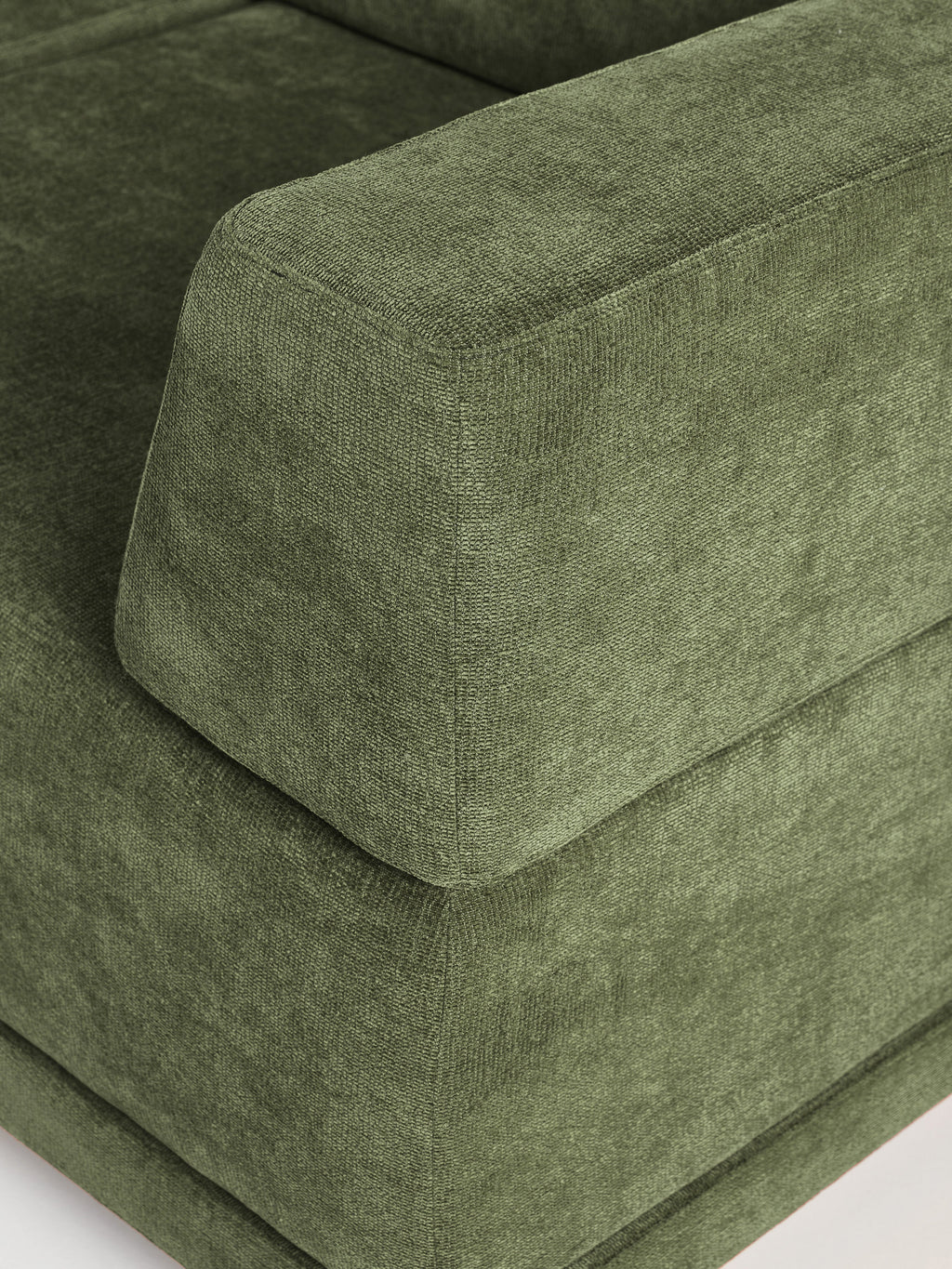 Modulares Sofa Colin (4-Sitzer) mit Couchtisch & Ottomane