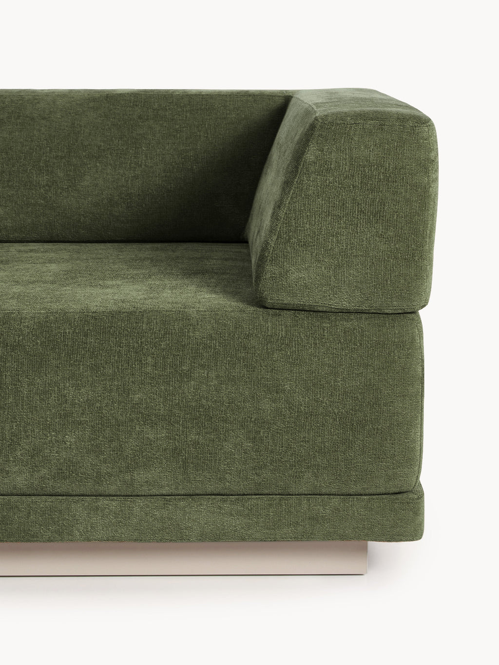Modulares Sofa Colin (4-Sitzer) mit Couchtisch & Ottomane