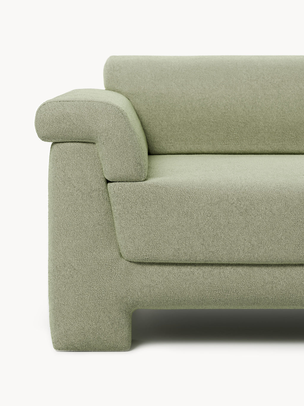 Bouclé-Sofa Atlas (4-Sitzer)