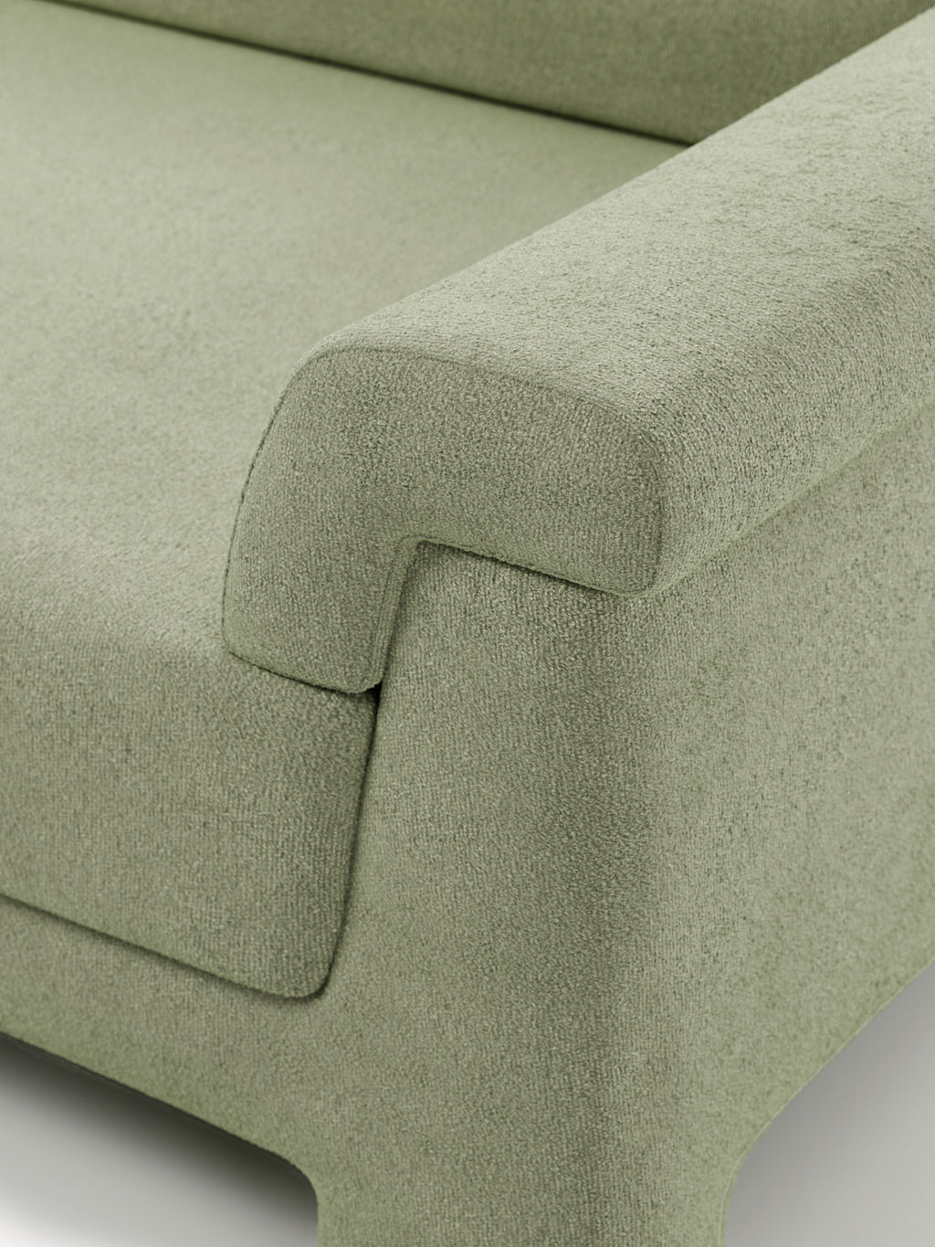 Bouclé-Sofa Atlas (4-Sitzer)