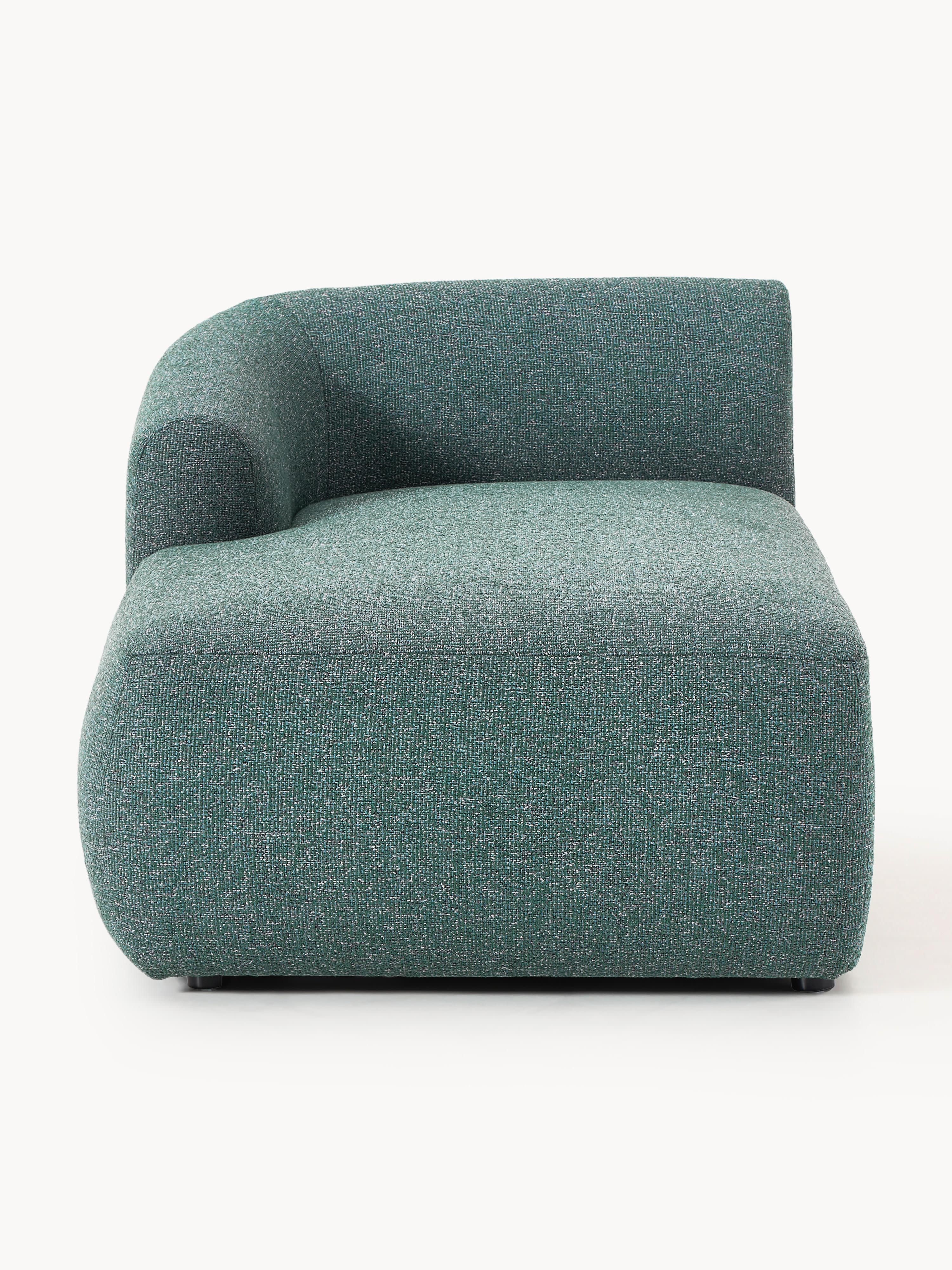 Bouclé-Chaise-Eckmodul Sofia