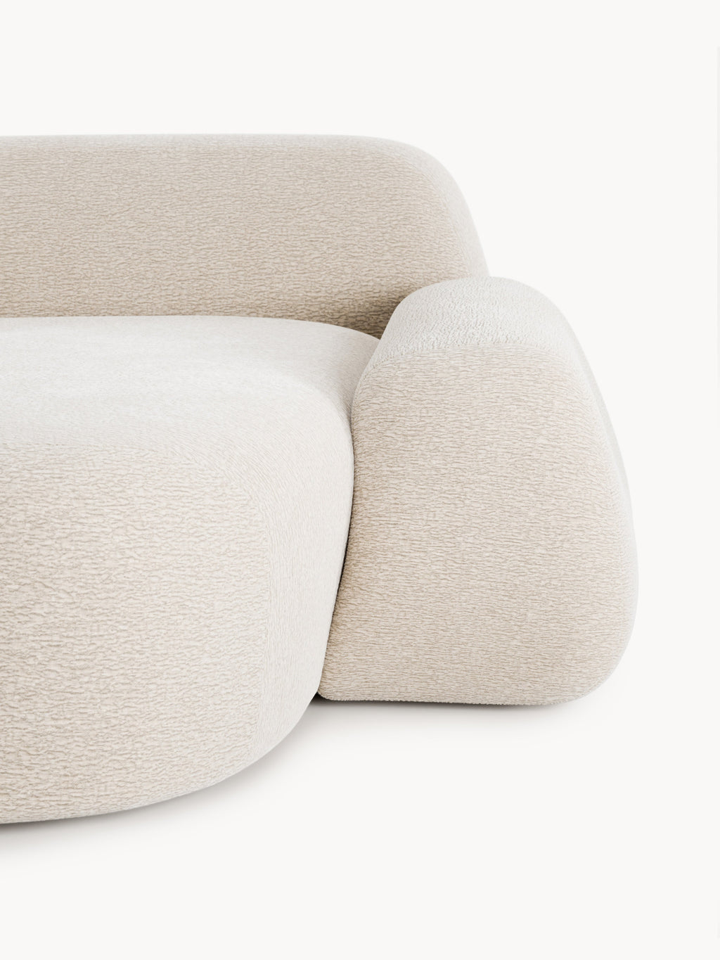 Modulares Ecksofa Wolke (4-Sitzer) mit Chaiselongue