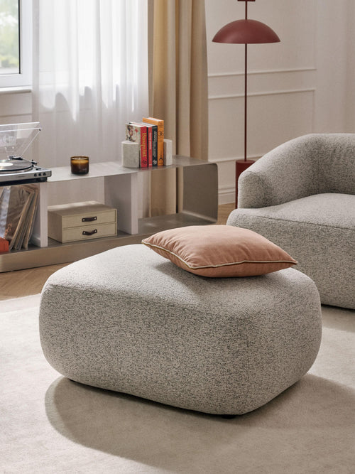 Bouclé-Hocker Sofia