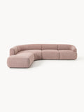 Galeriebild 1 - Modulares Bouclé-Ecksofa Sofia (4-Sitzer)