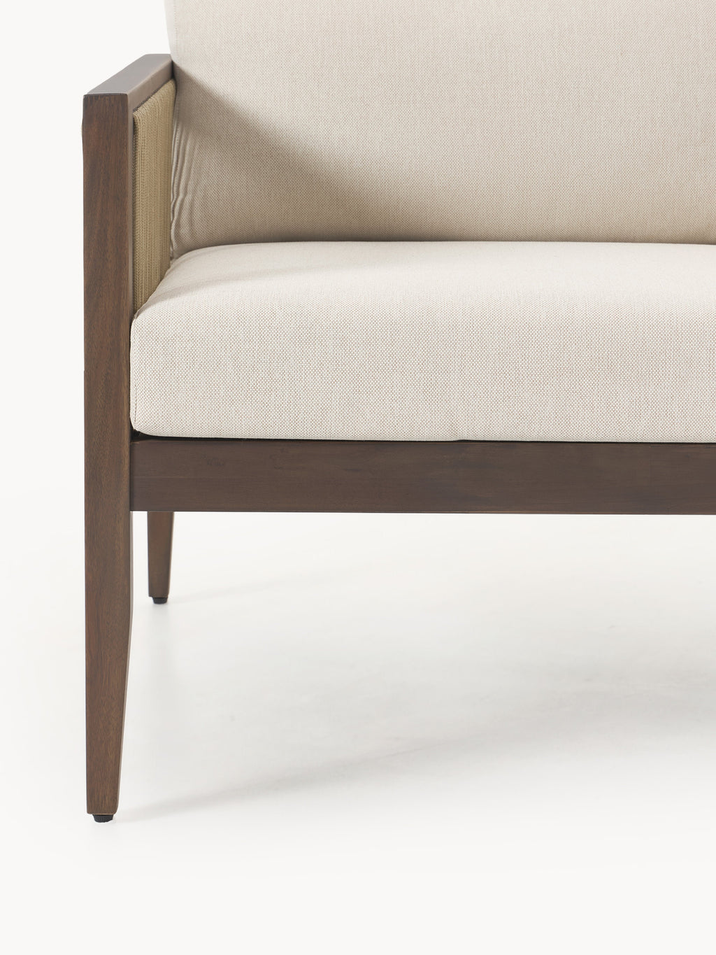 Garten-Loungesofa Travis (3-Sitzer) aus Akazienholz
