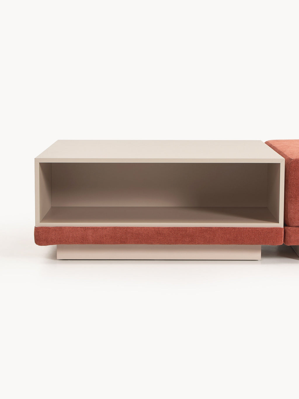 Modulares Sofa Colin (4-Sitzer) mit Couchtisch & Ottomane