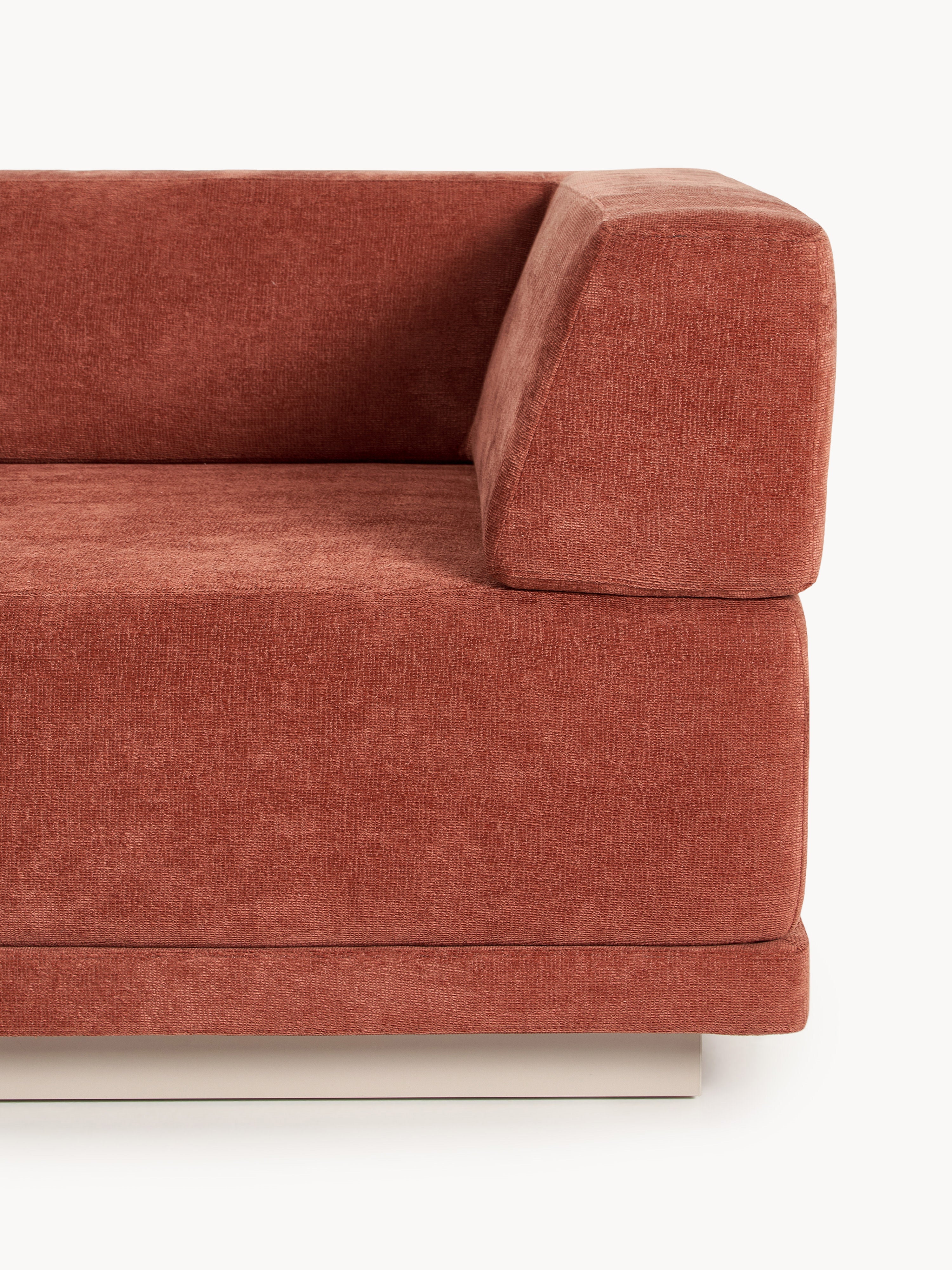 Modulares Sofa Colin (4-Sitzer) mit Couchtisch & Ottomane