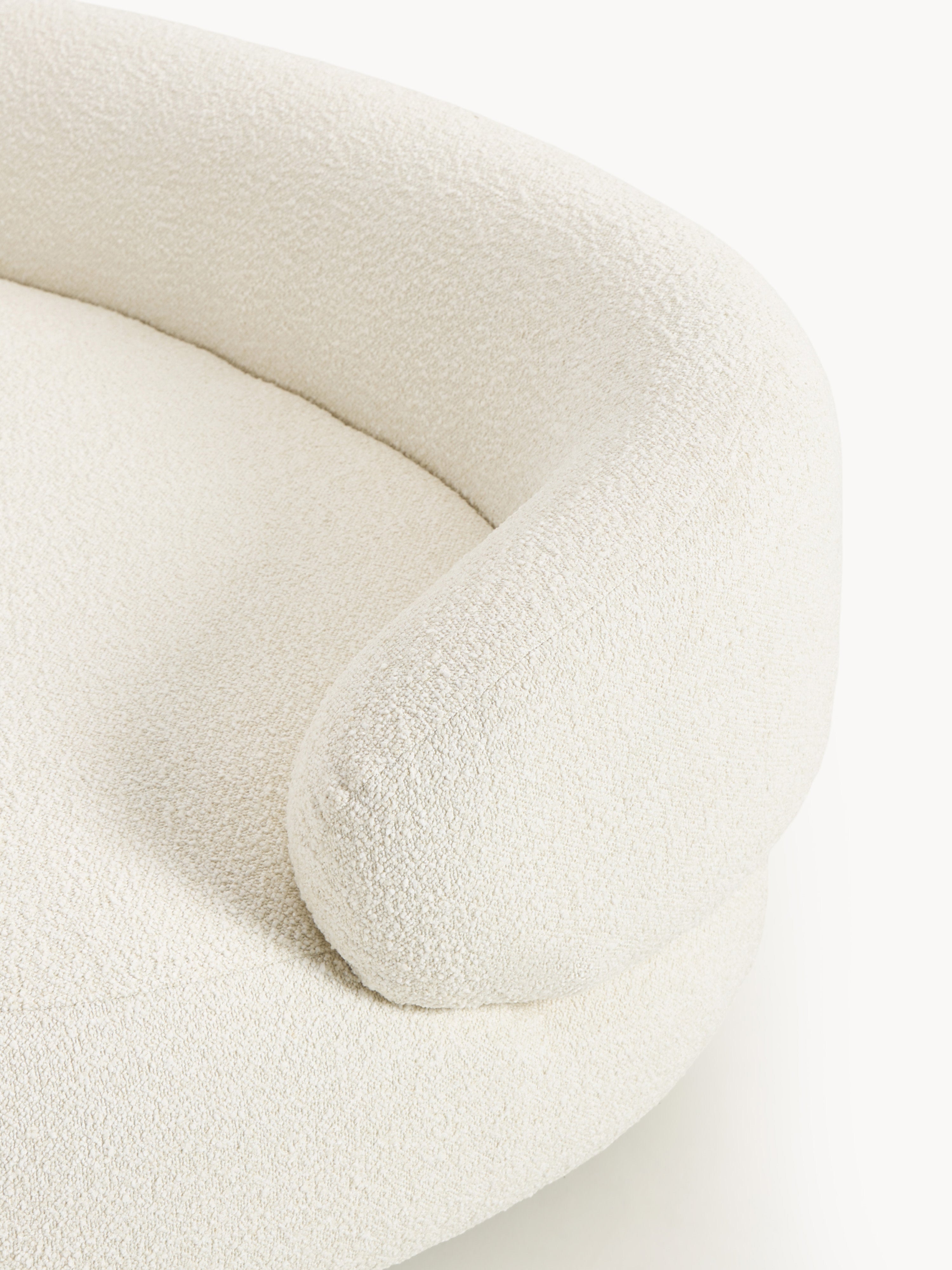 Bouclé-Sofa Alba (3-Sitzer)