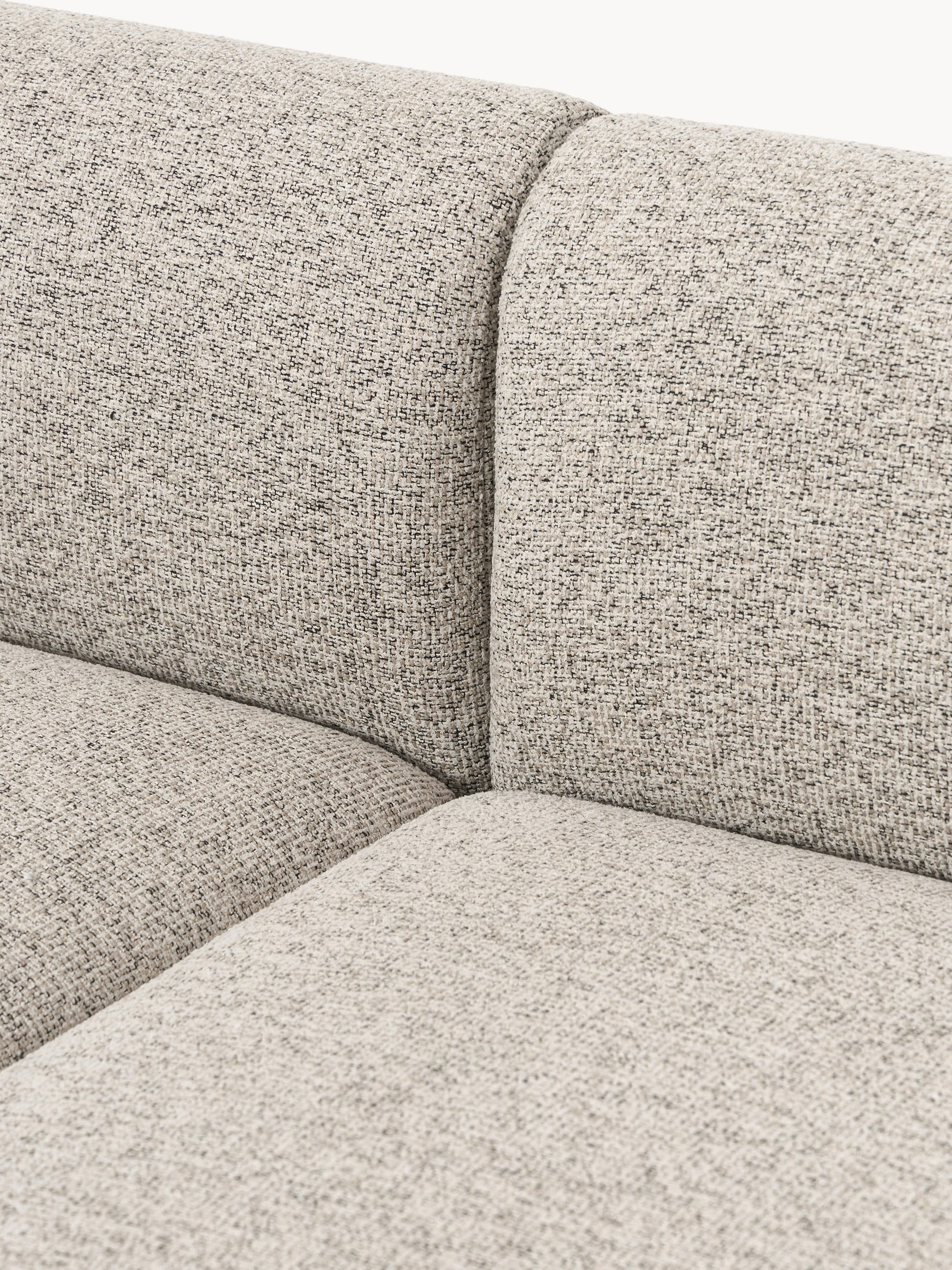 Modulares Bouclé-Ecksofa Sofia (4-Sitzer)