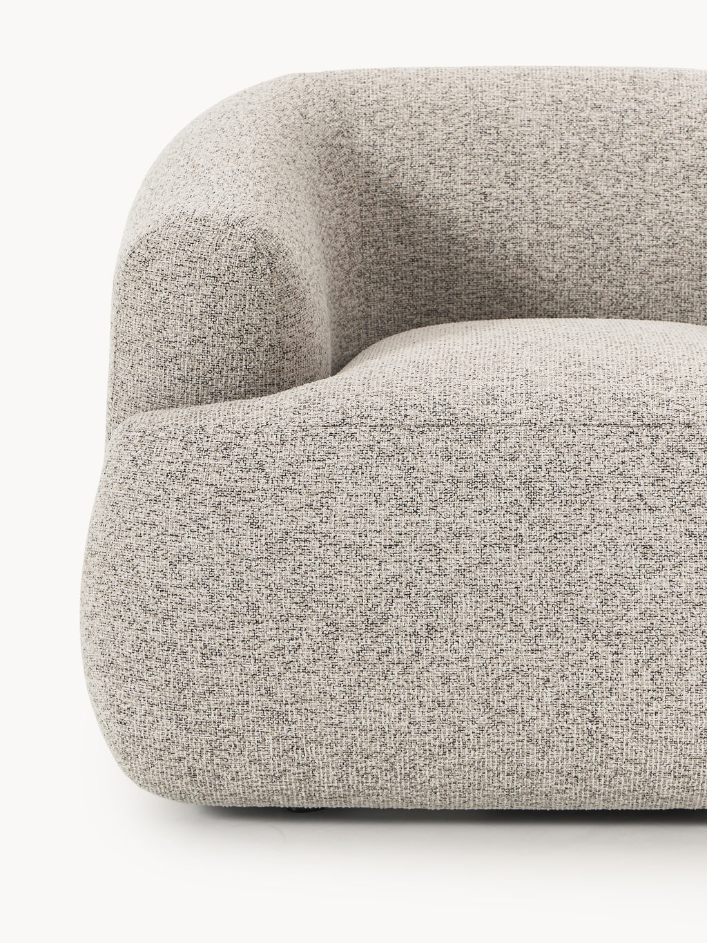 Modulares Bouclé-Ecksofa Sofia (4-Sitzer)