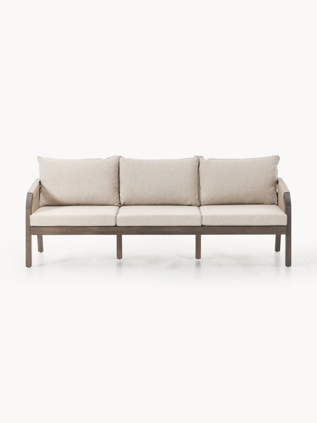 Galeriebild 1 - Garten-Loungesofa Lu (3-Sitzer) aus Akazienholz