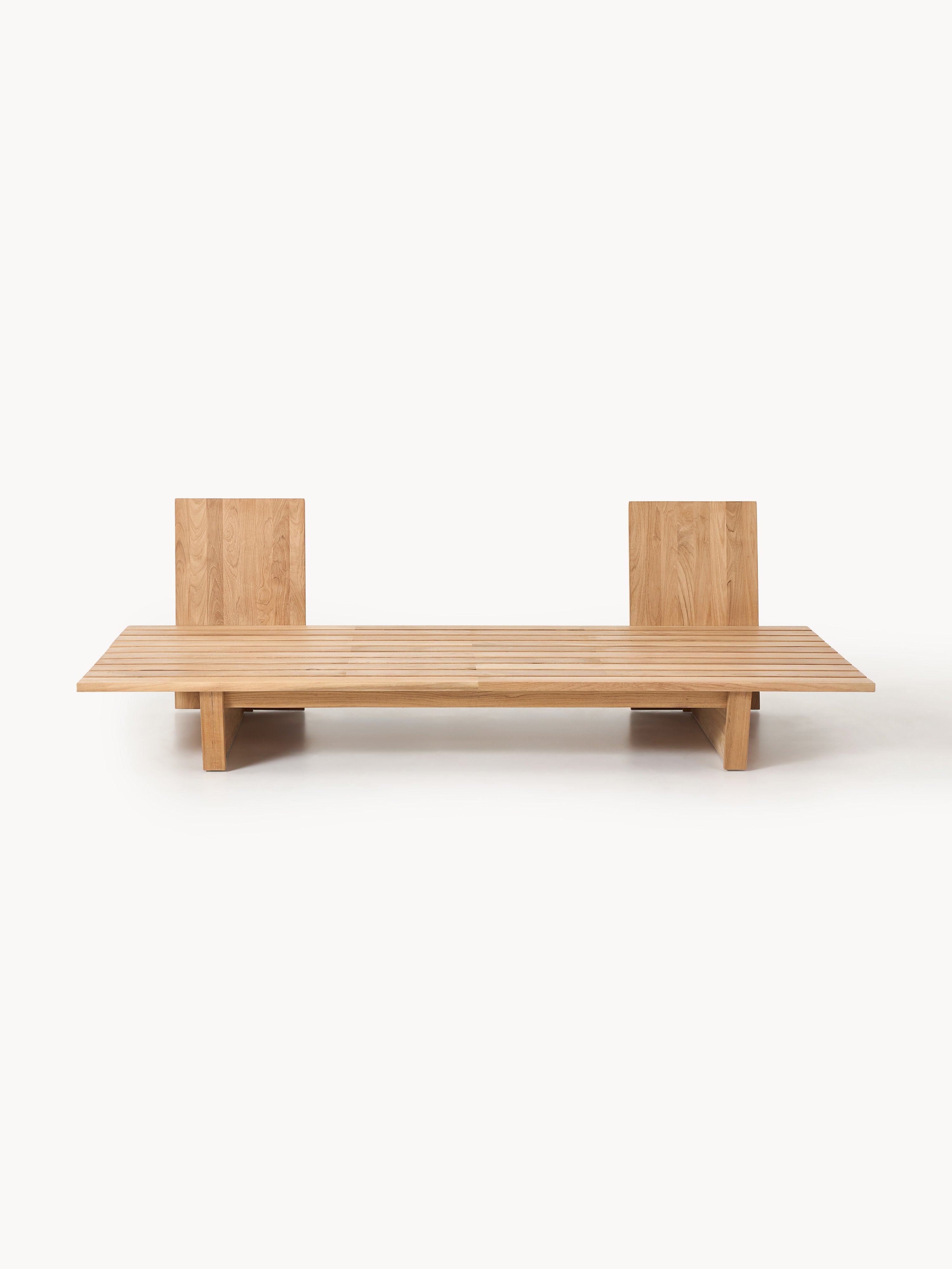 Garten-Sofa Eiko (3-Sitzer) aus Teakholz