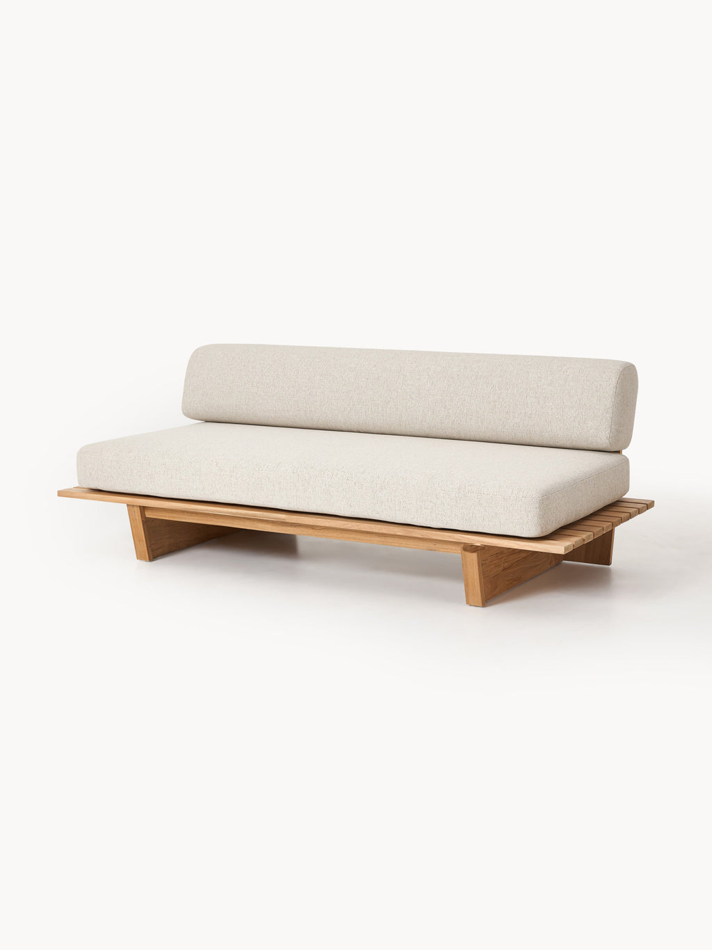 Garten-Sofa Eiko (3-Sitzer) aus Teakholz