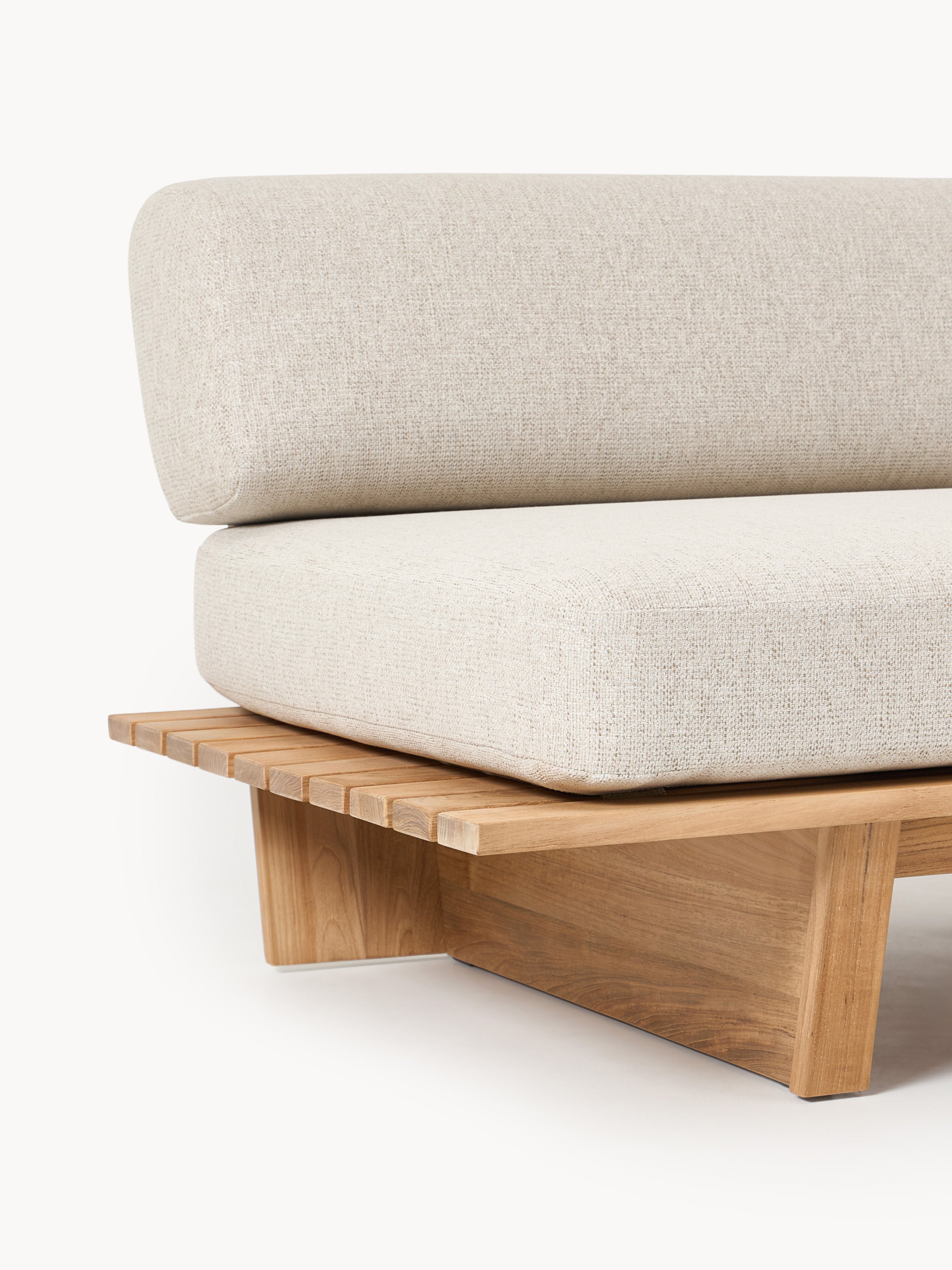 Garten-Sofa Eiko (3-Sitzer) aus Teakholz