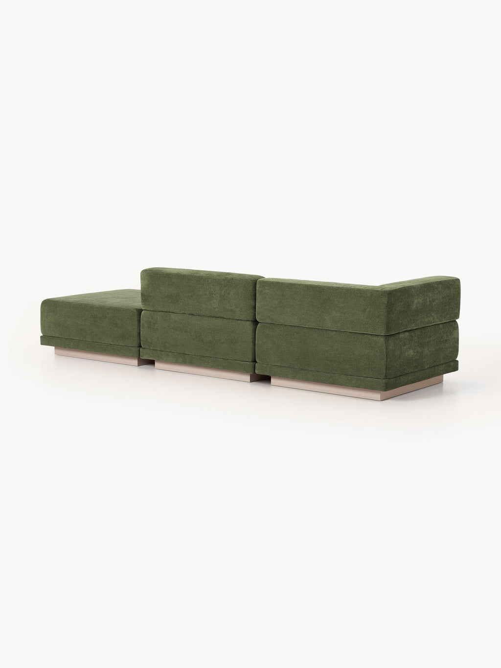 Modulares Sofa Colin (4-Sitzer) mit Ottomane