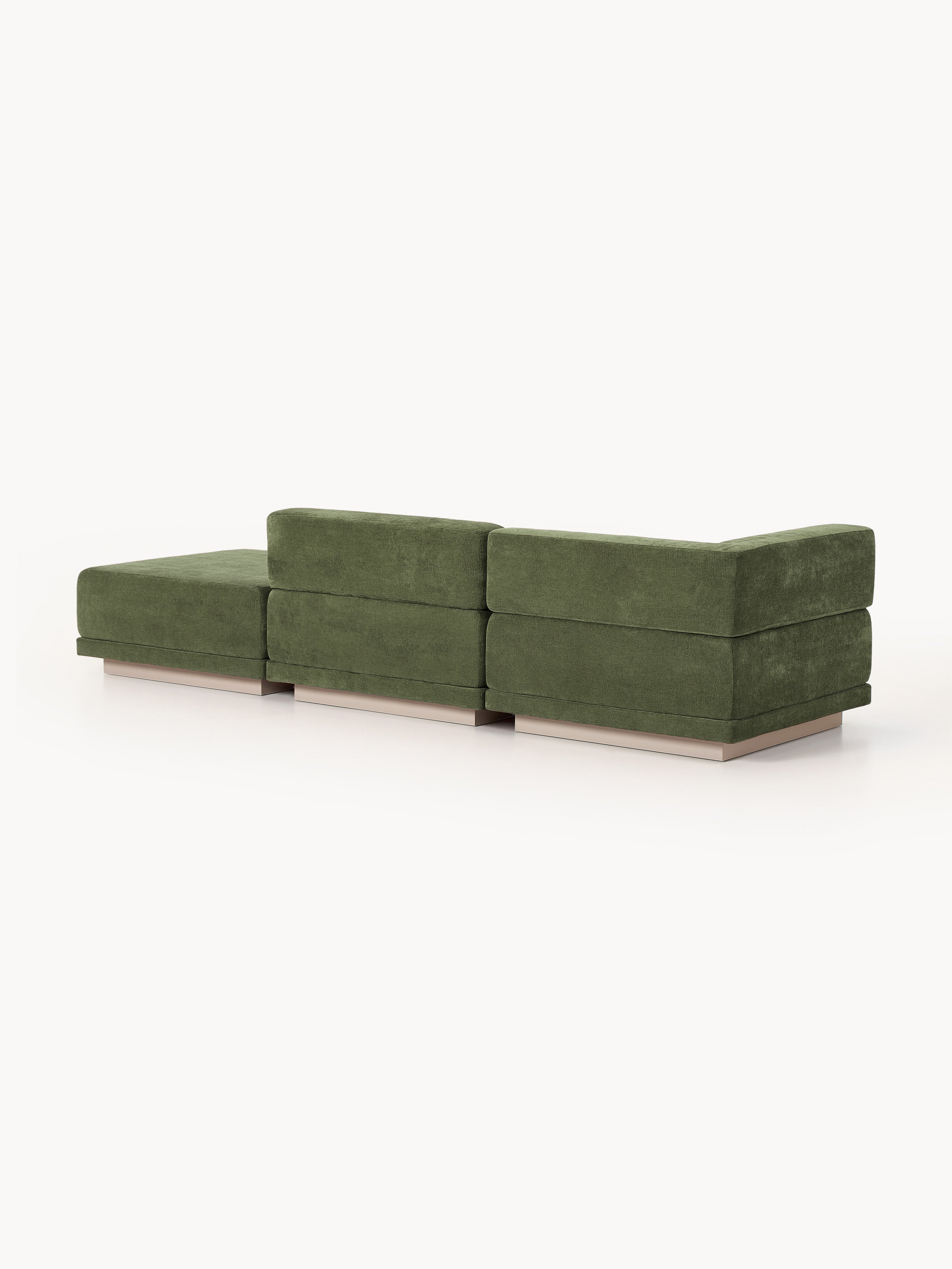 Modulares Sofa Colin (4-Sitzer) mit Ottomane