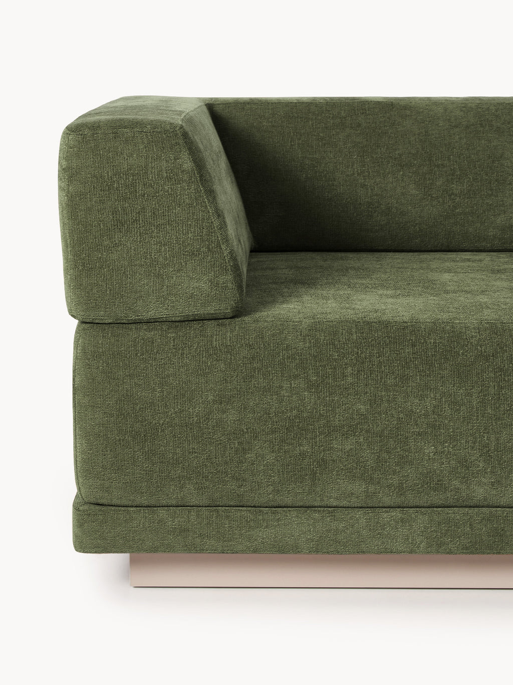 Modulares Sofa Colin (4-Sitzer) mit Ottomane