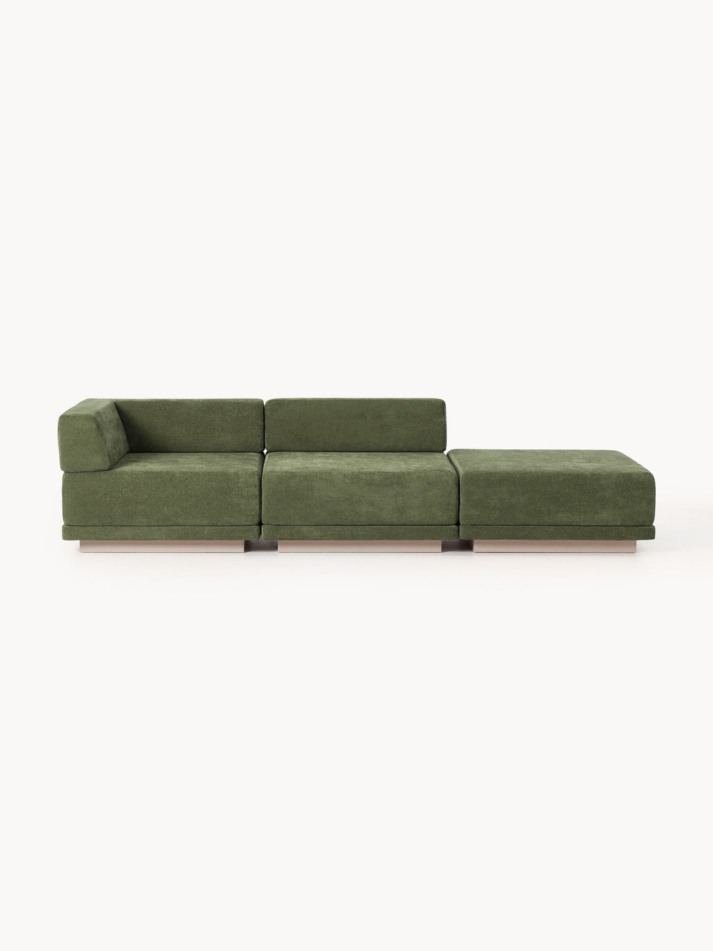 Galeriebild 1 - Modulares Sofa Colin (4-Sitzer) mit Ottomane