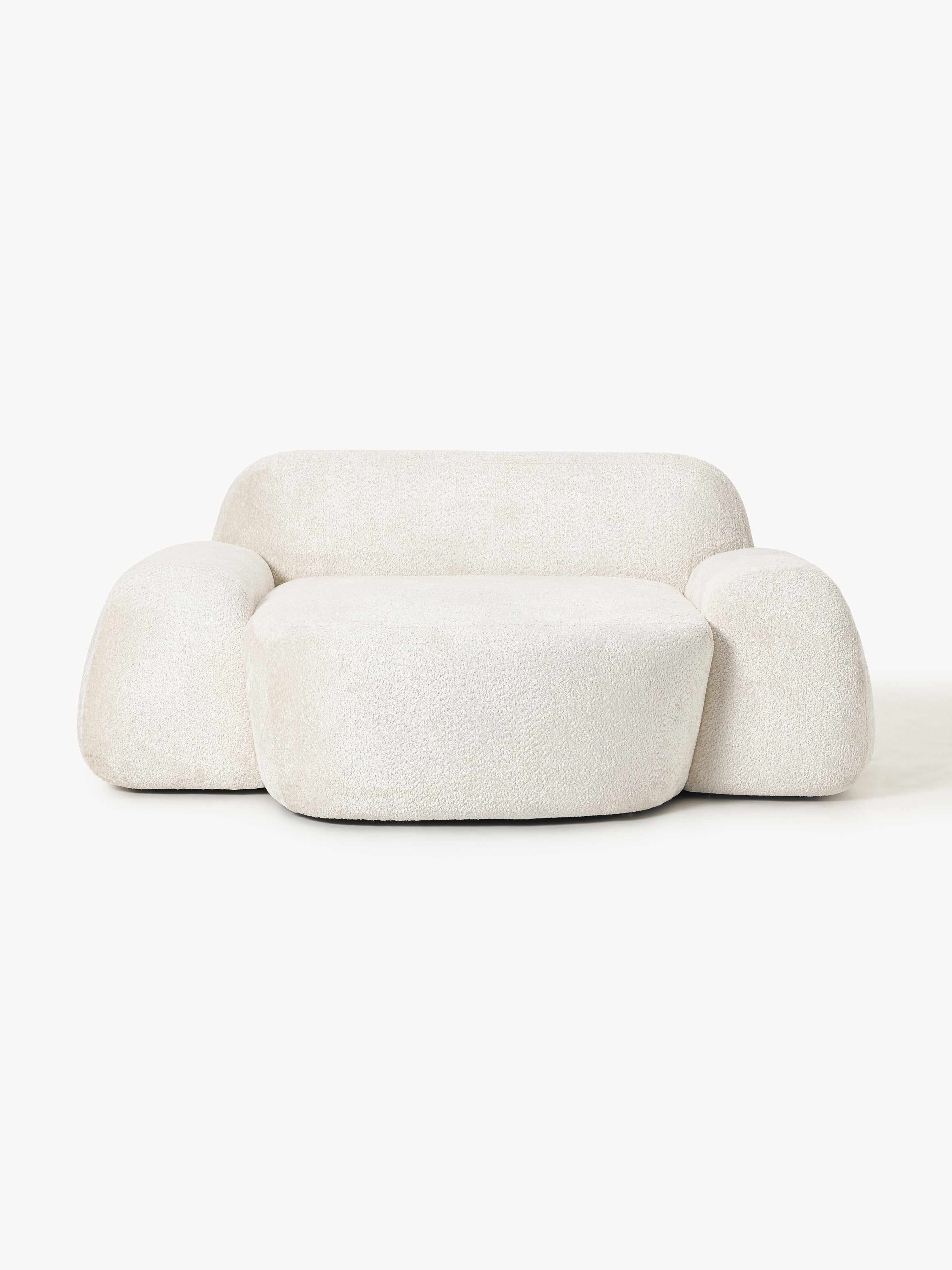 XL Loungesessel Wolke aus Teddy-Bouclé