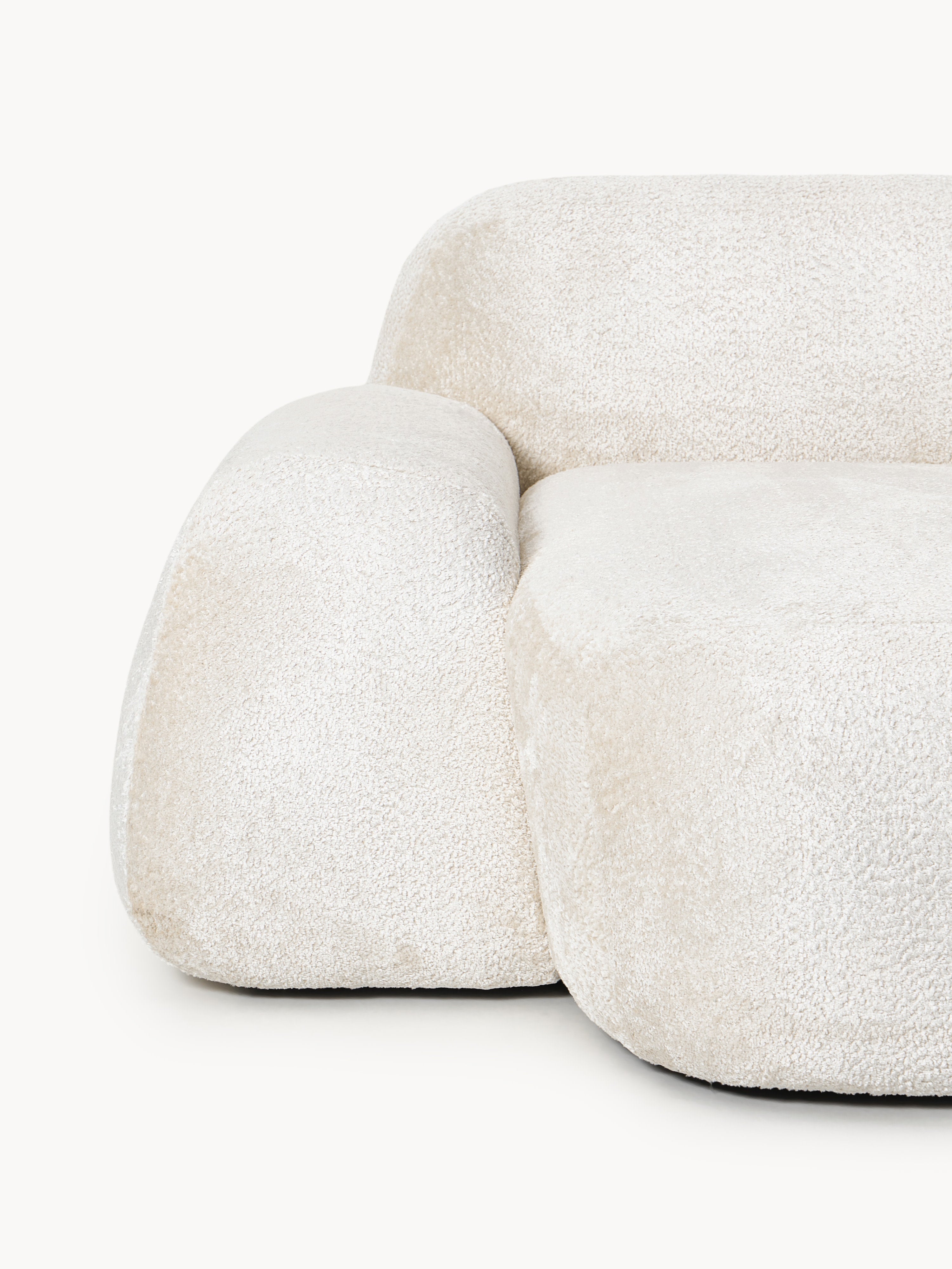 XL Loungesessel Wolke aus Teddy-Bouclé