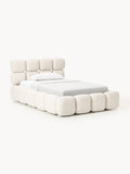 Galeriebild 1 - Einzelbett Tayla mit Stauraum aus Teddy-Bouclé