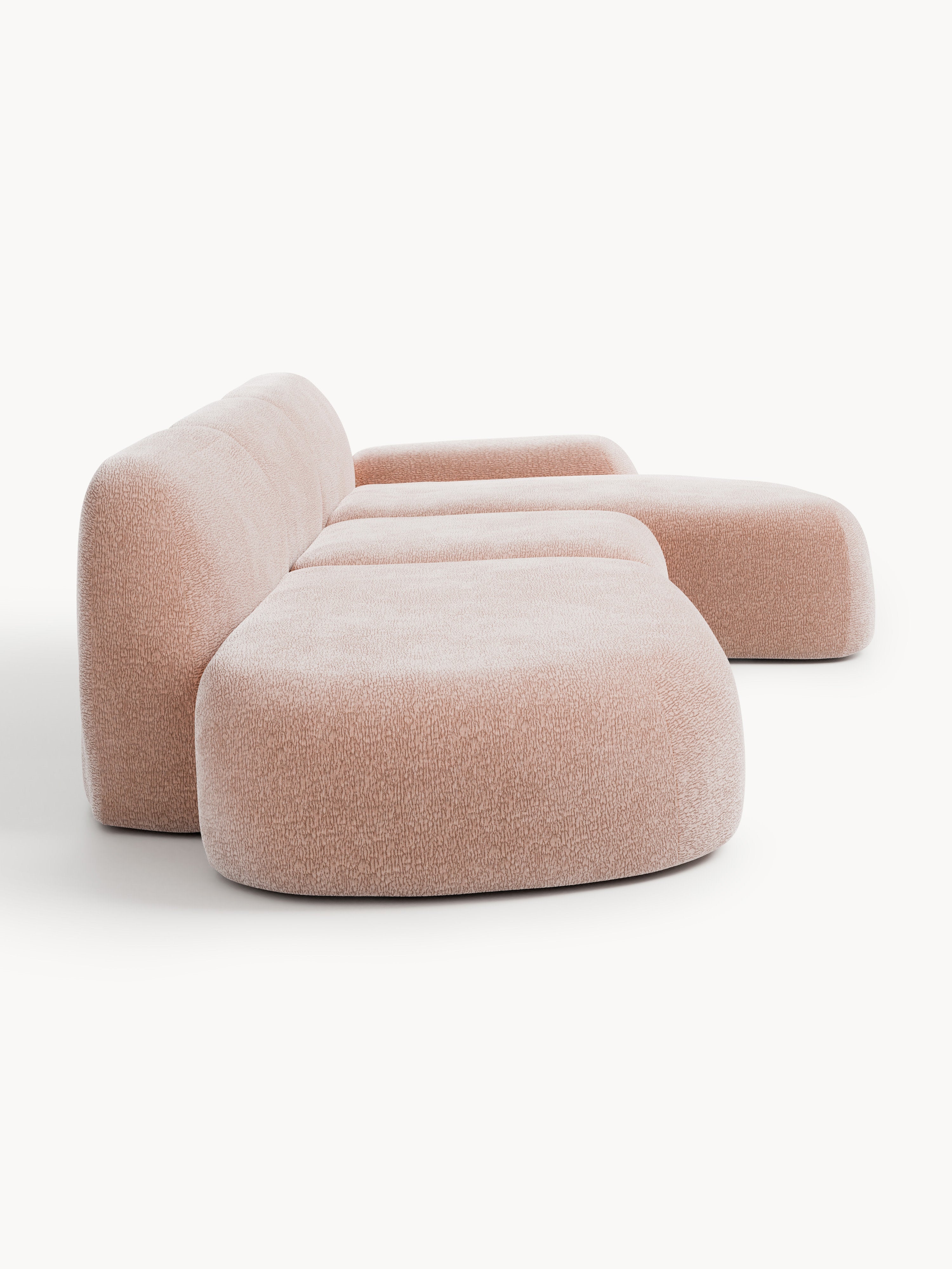 Modulares Ecksofa Wolke (4-Sitzer) mit Chaiselongue
