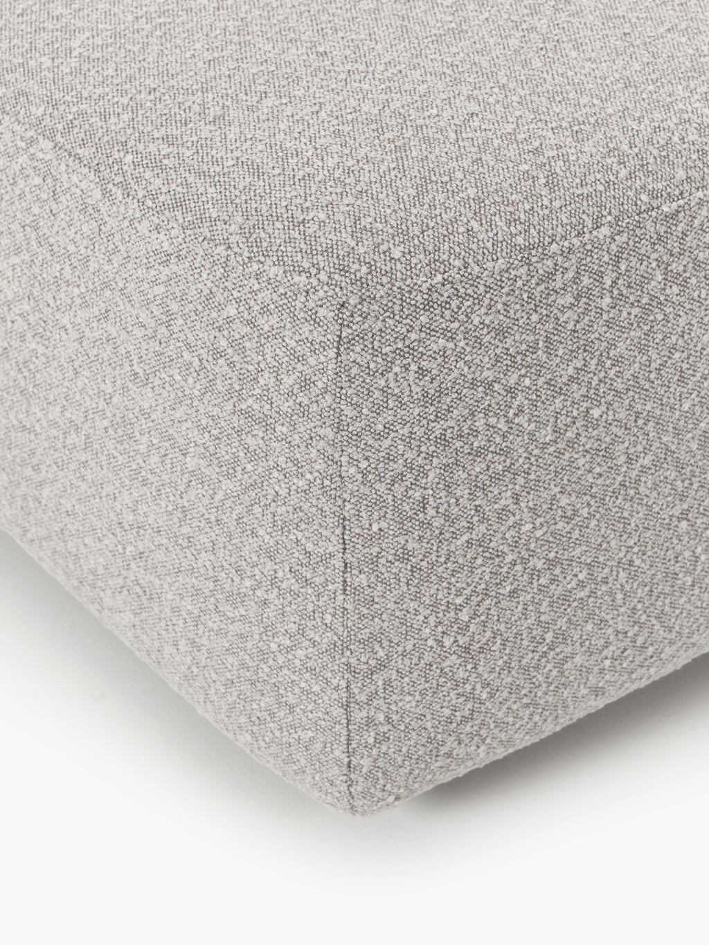 Bouclé-Sofa-Hocker Anton
