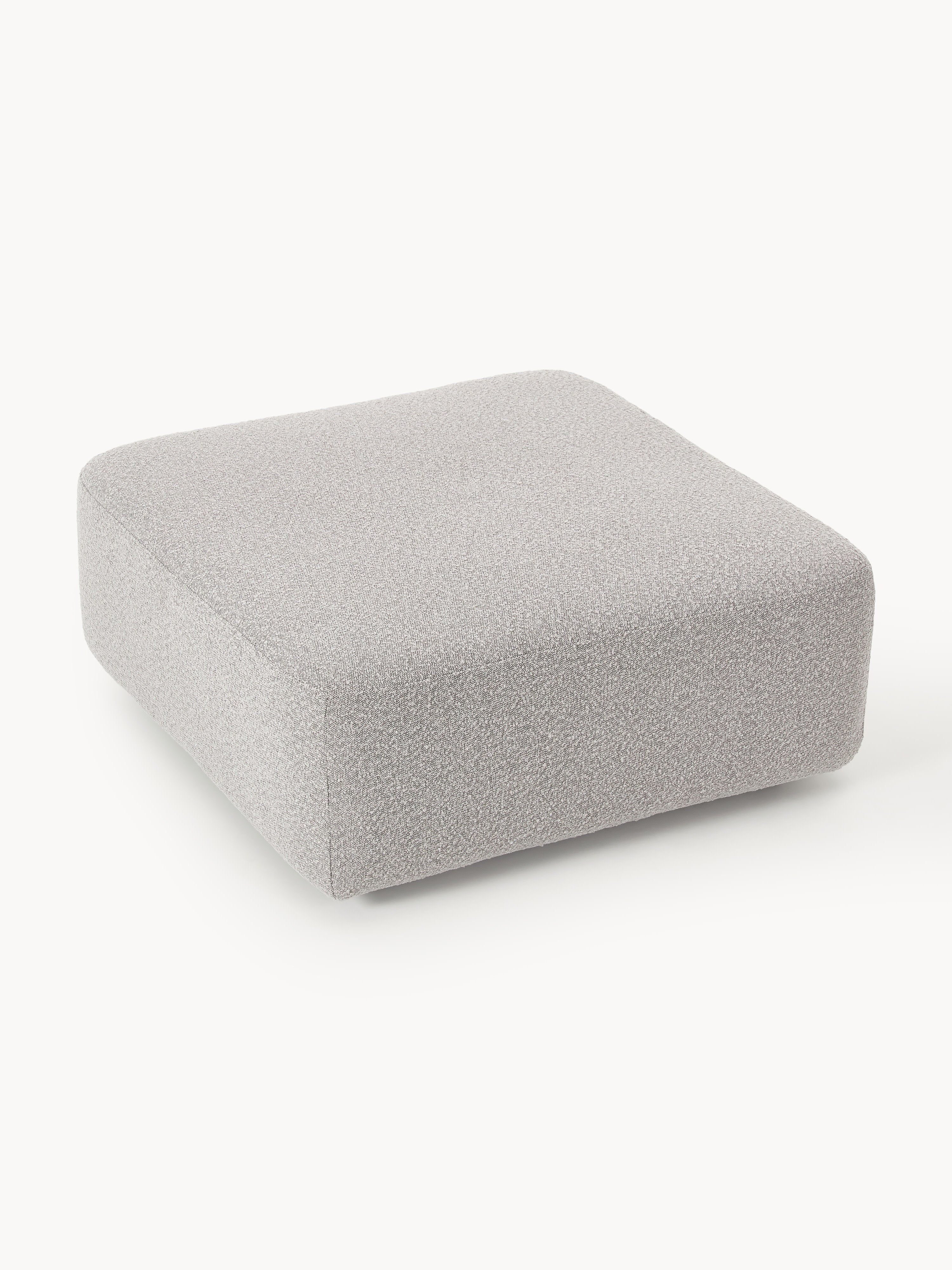 Bouclé-Sofa-Hocker Anton