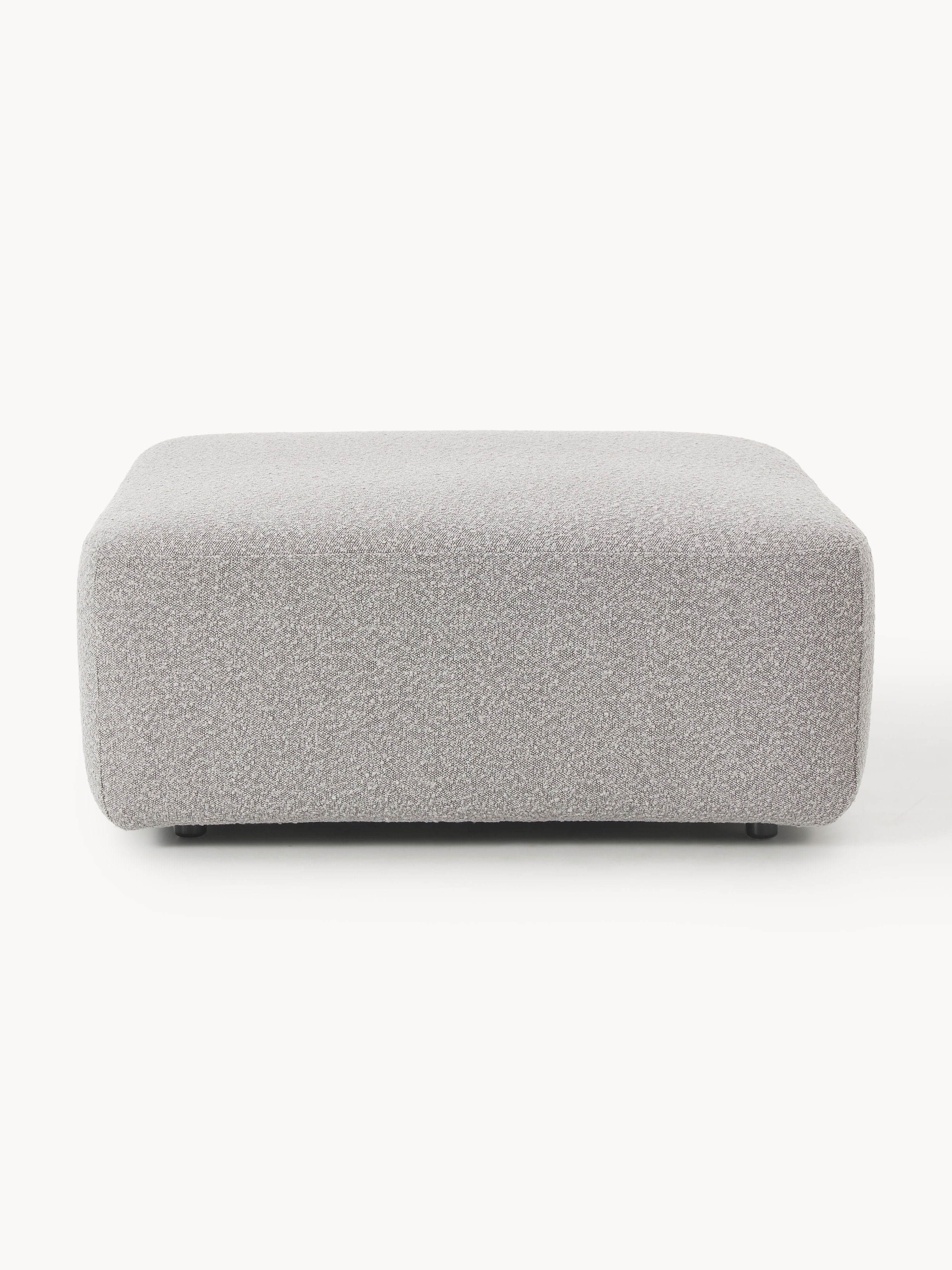 Bouclé-Sofa-Hocker Anton