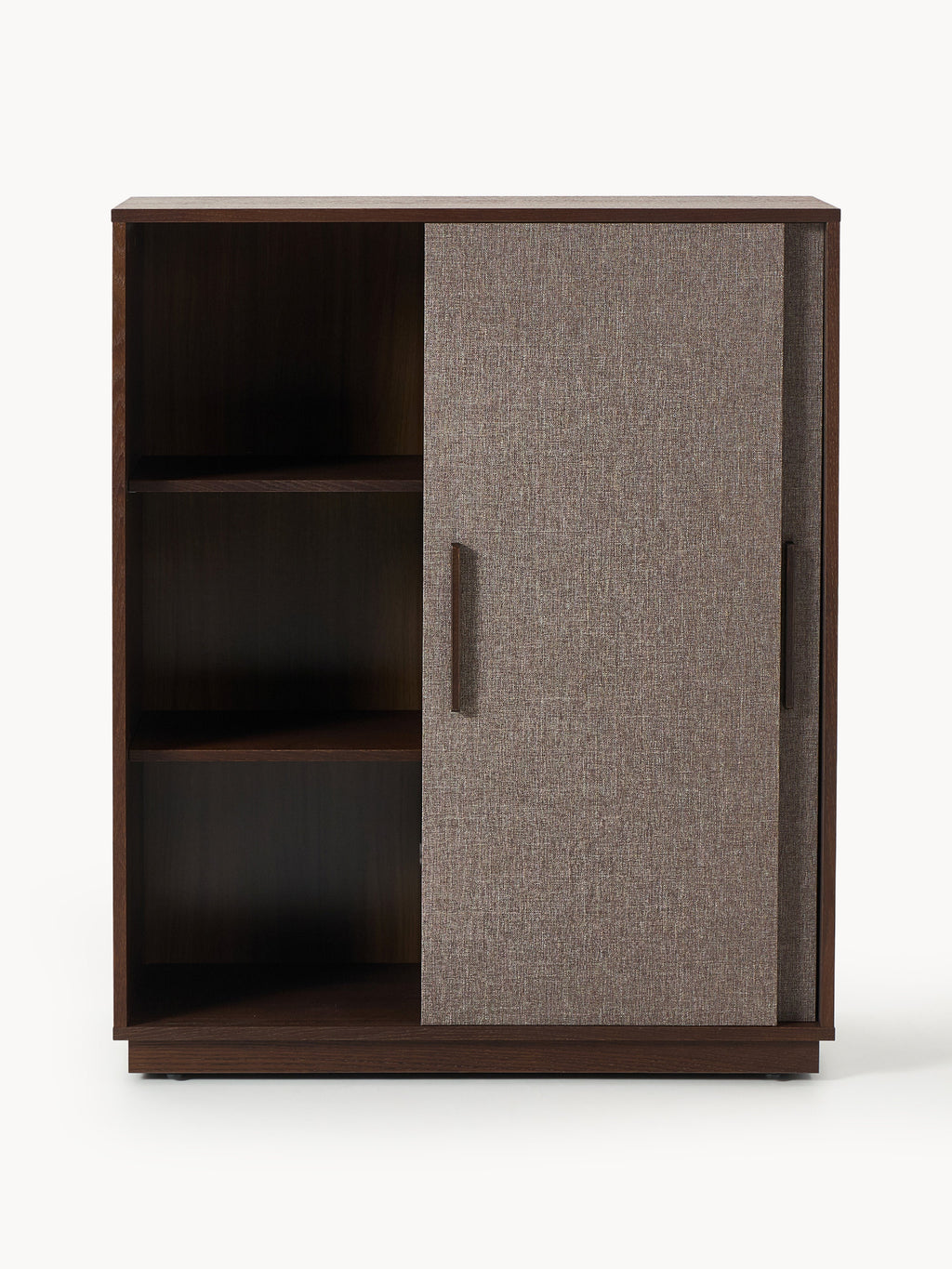 Holz-Highboard Wisp mit gepolsteter Front