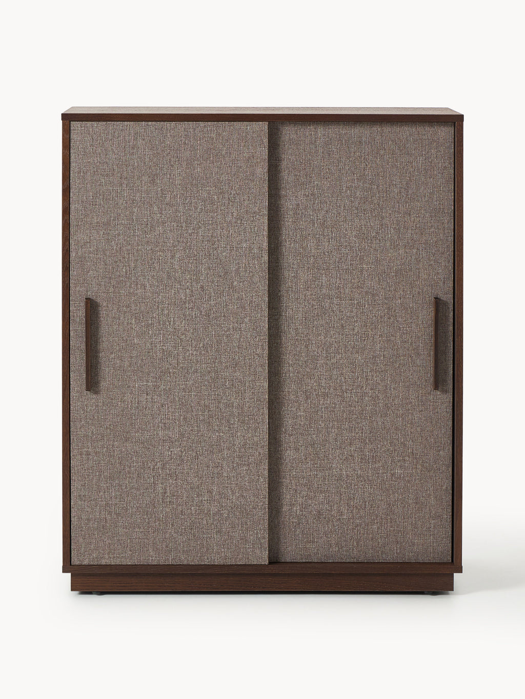 Holz-Highboard Wisp mit gepolsteter Front
