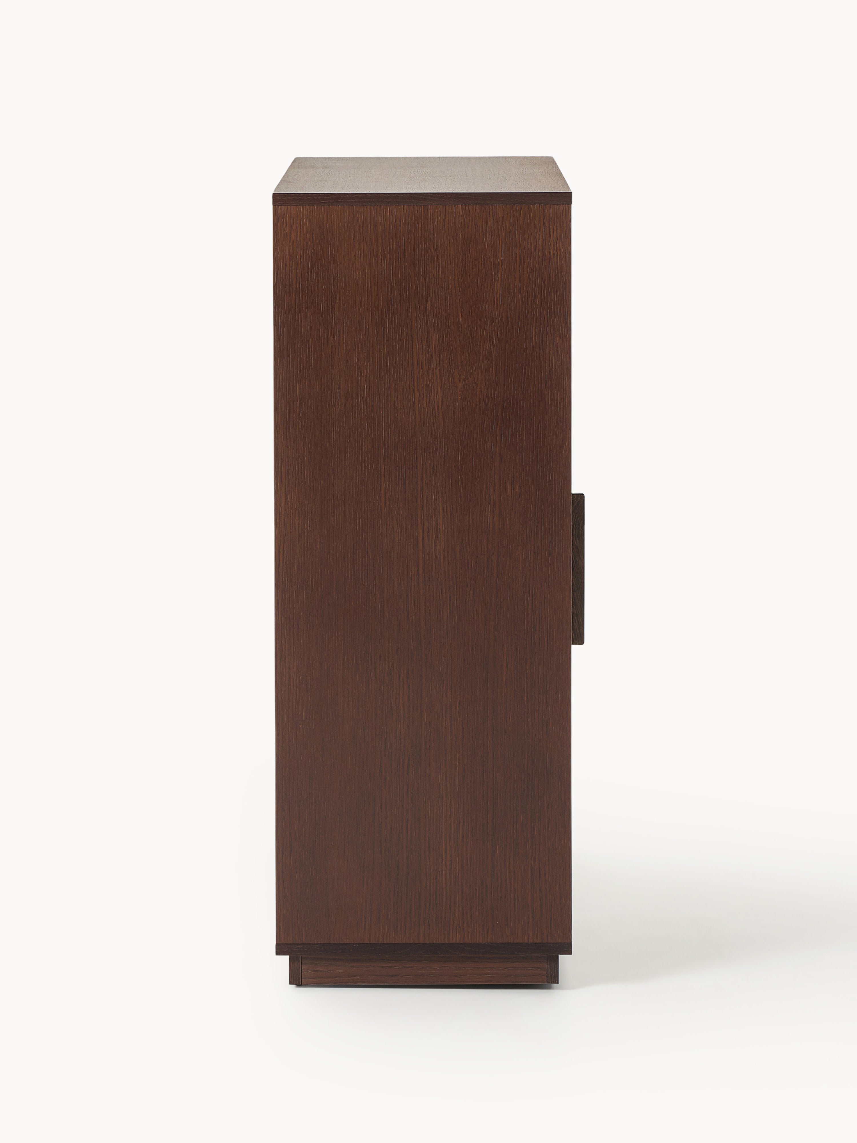 Holz-Highboard Wisp mit gepolsteter Front