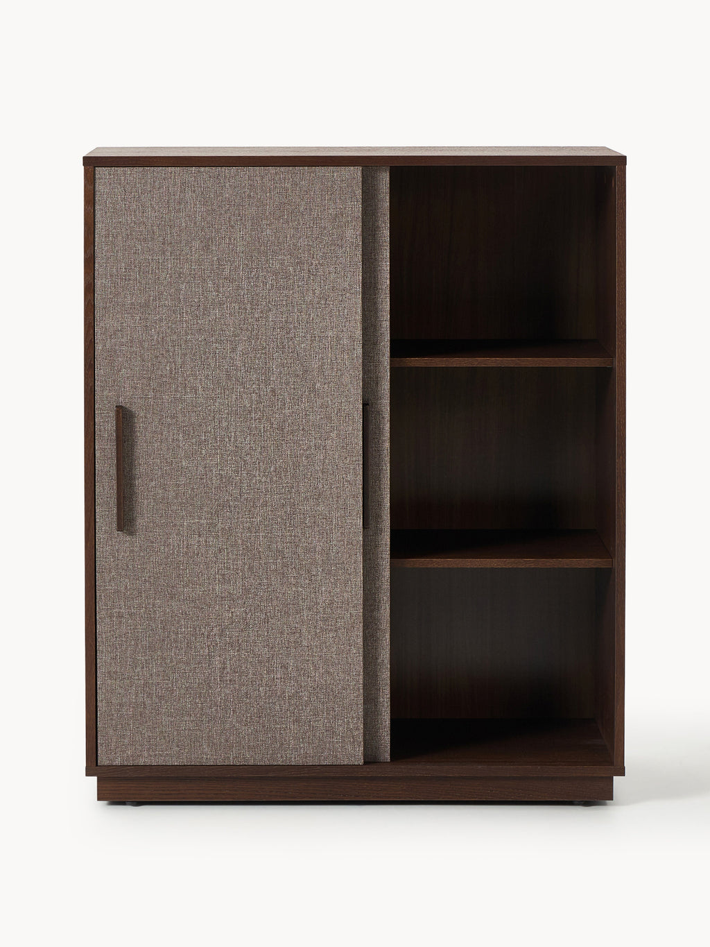 Holz-Highboard Wisp mit gepolsteter Front