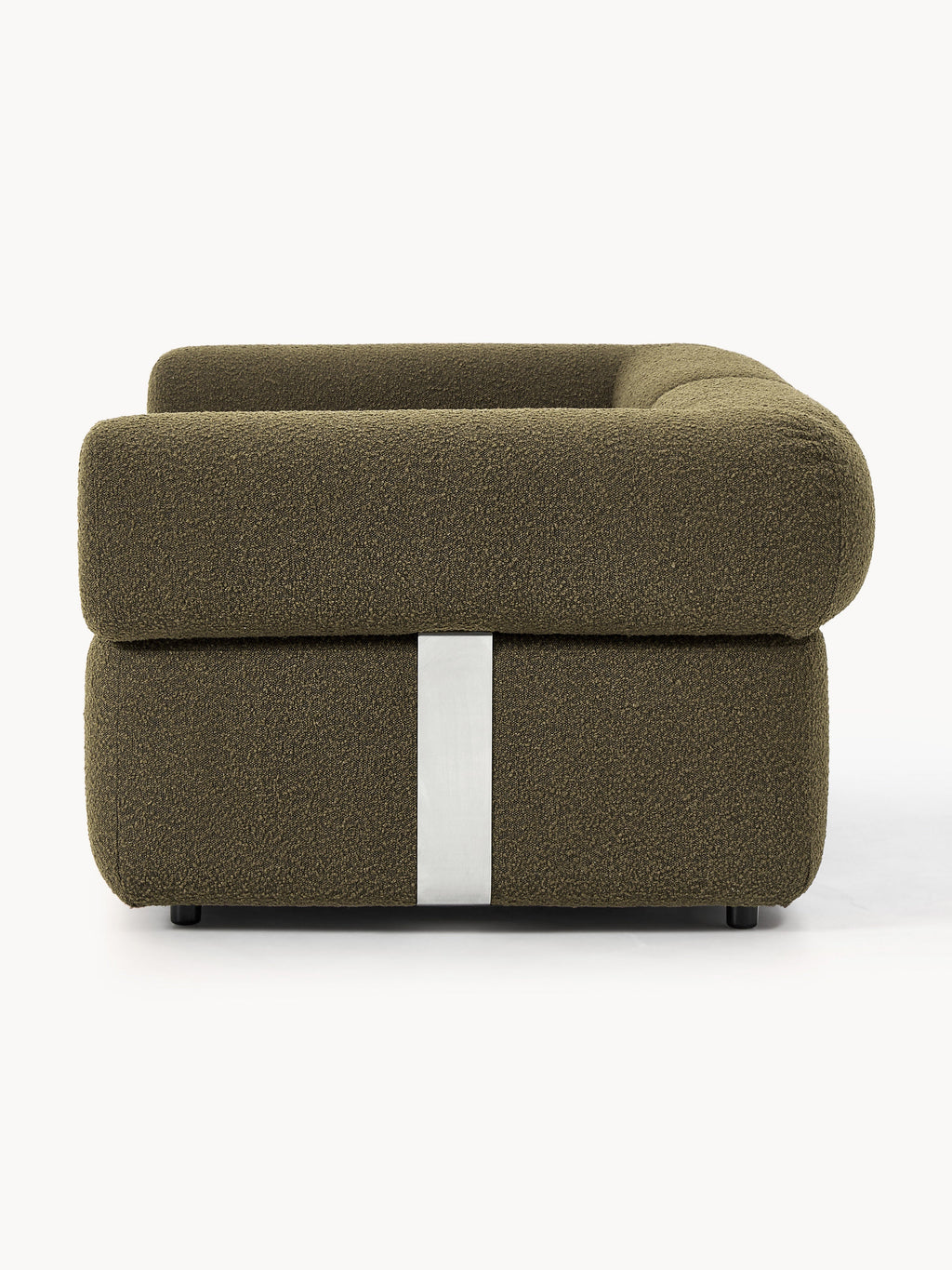 Modulares Bouclé-Sofa Anton (3-Sitzer)