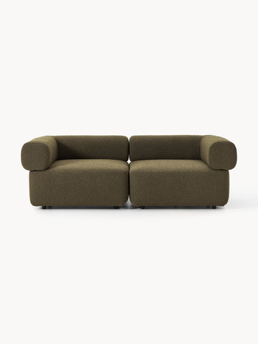 Galeriebild 1 - Modulares Bouclé-Sofa Anton (3-Sitzer)
