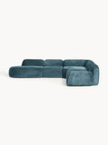 Galeriebild 1 - XL Modulares Teddy-Bouclé-Ecksofa Wolke mit Chaiselongue