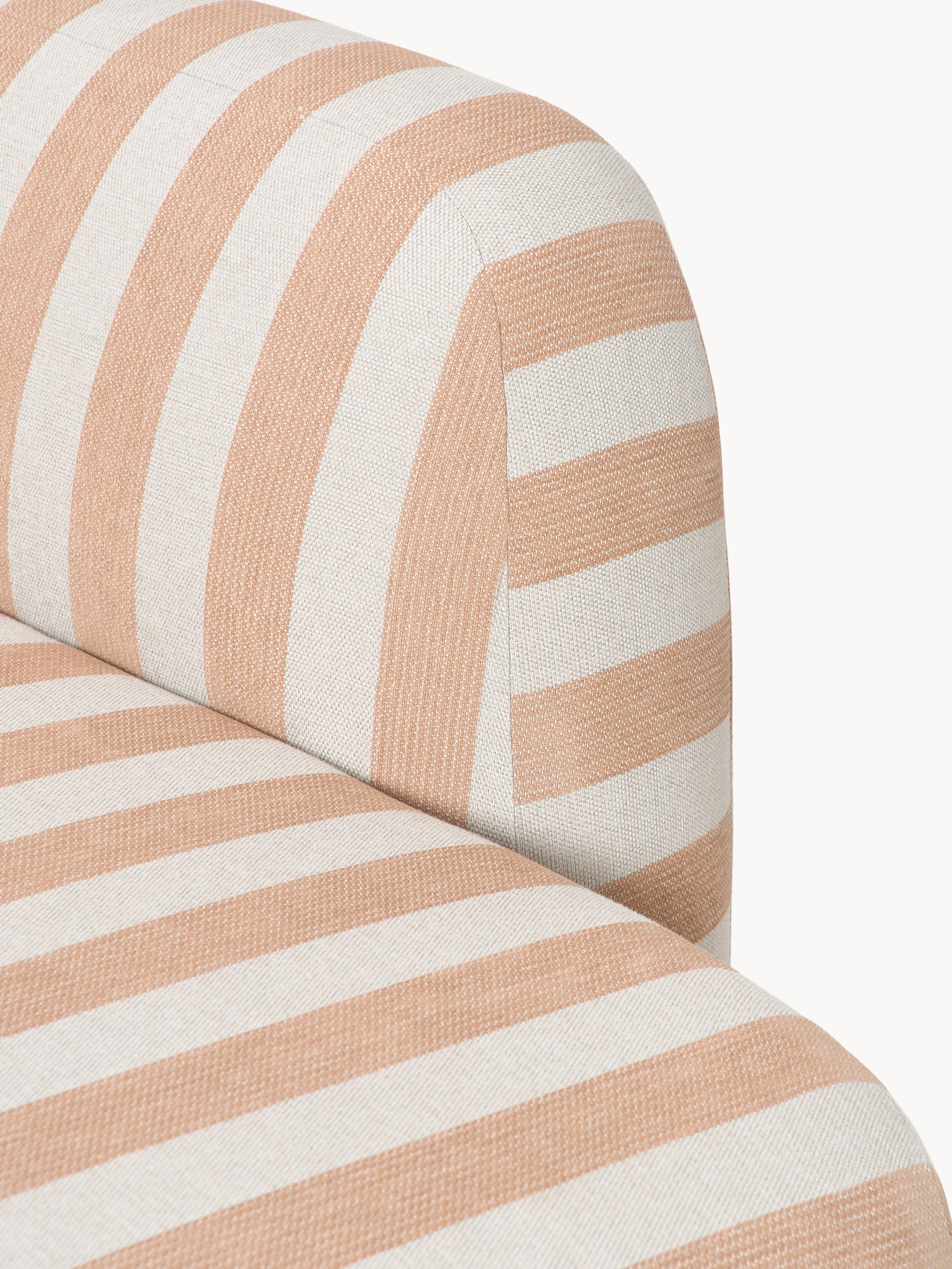 Modulares Gestreiftes XL-Sofa Wolke