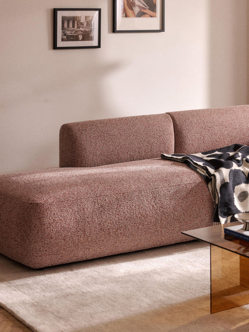 Bouclé-Chaise-Modul Sofia