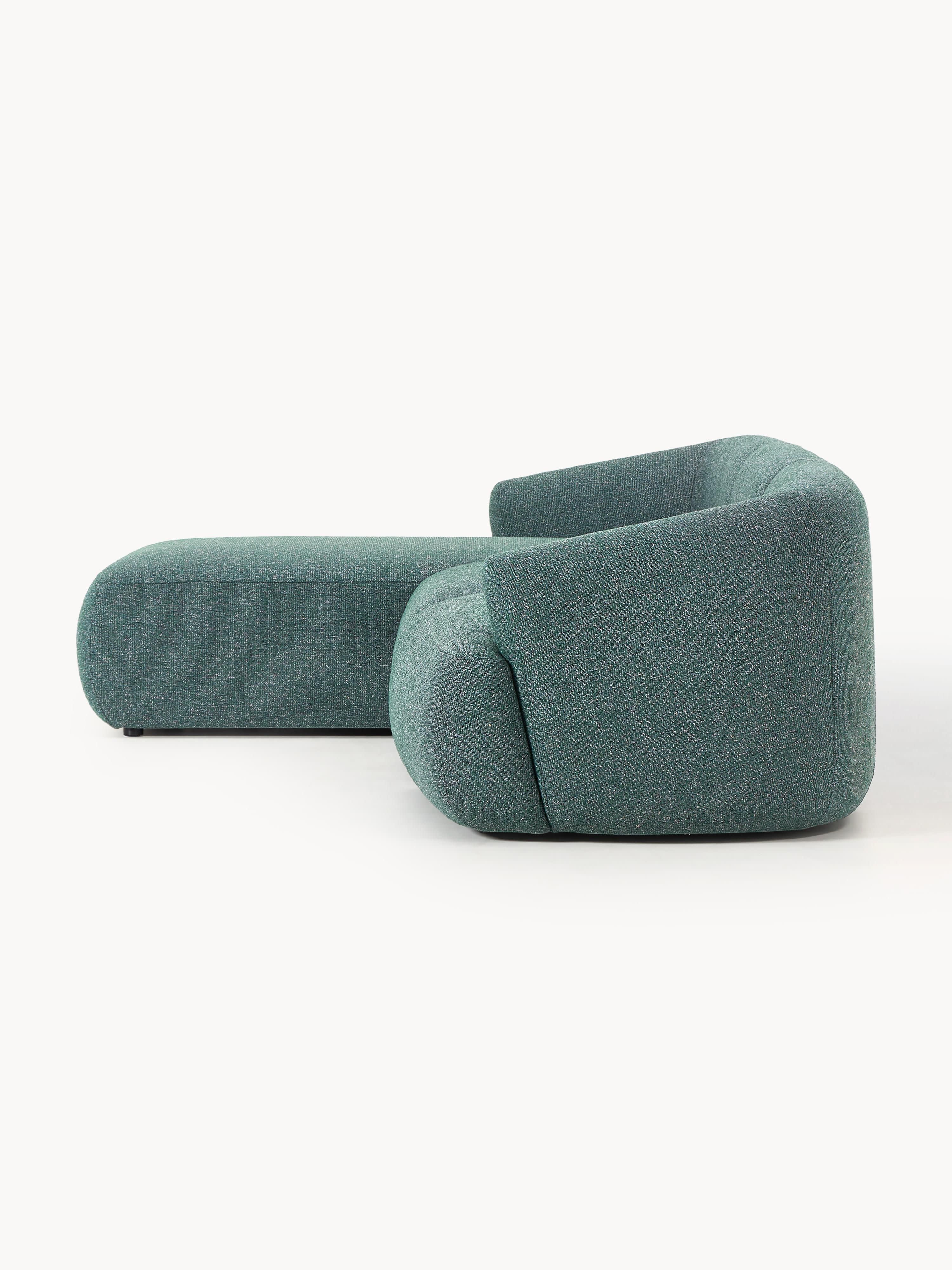 Modulares Bouclé-Ecksofa Sofia (3-Sitzer)
