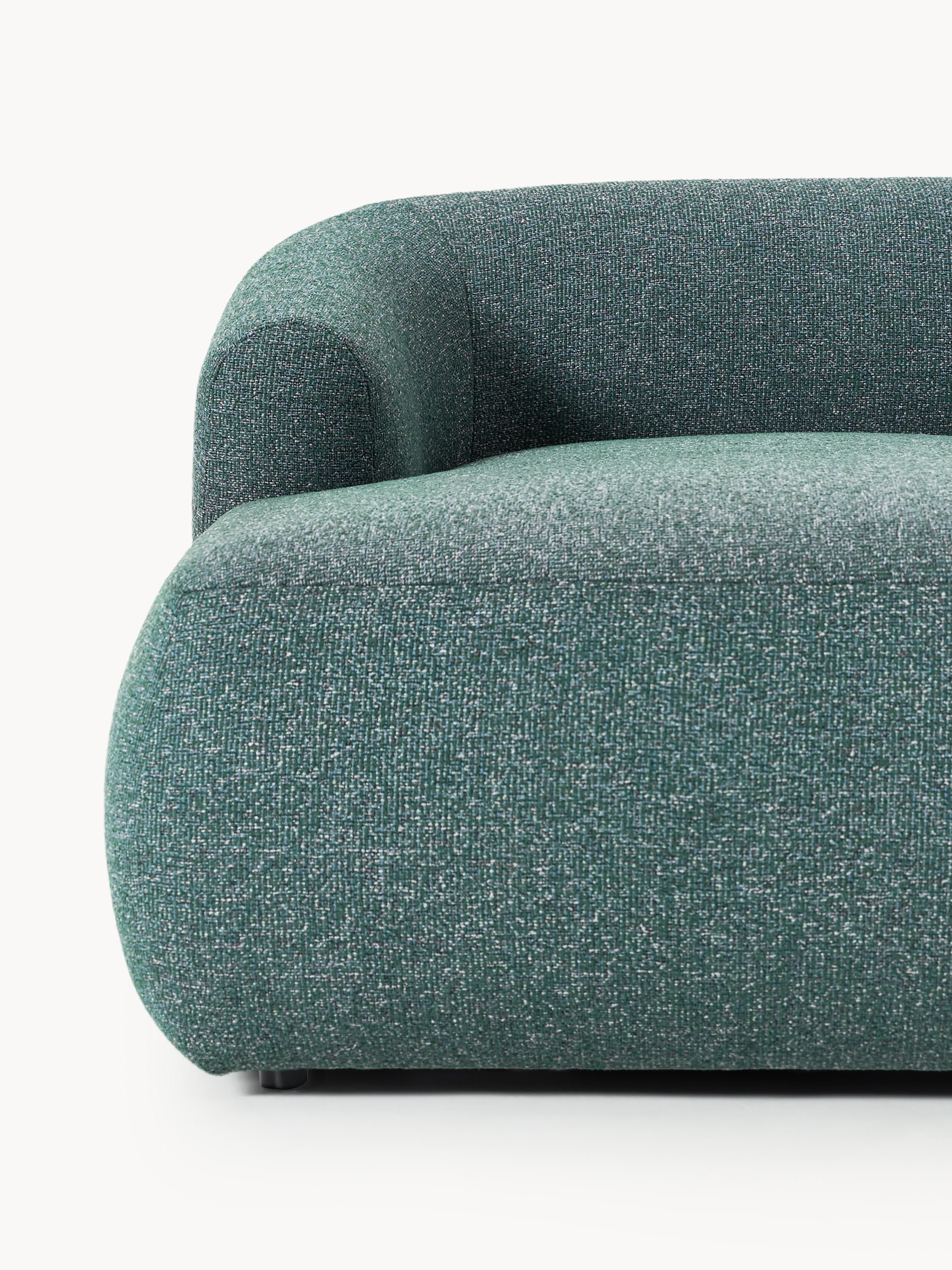 Modulares Bouclé-Ecksofa Sofia (3-Sitzer)