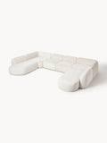 Galeriebild 1 - XL Modulares Teddy-Bouclé-Sofa Wolke